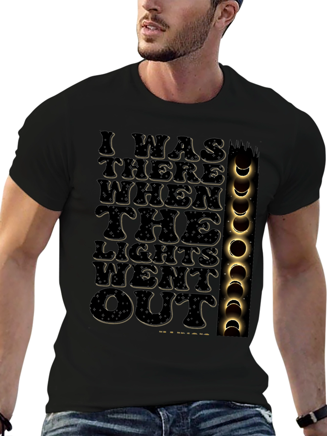 Total Eclipse Lights Out Graphic Tee