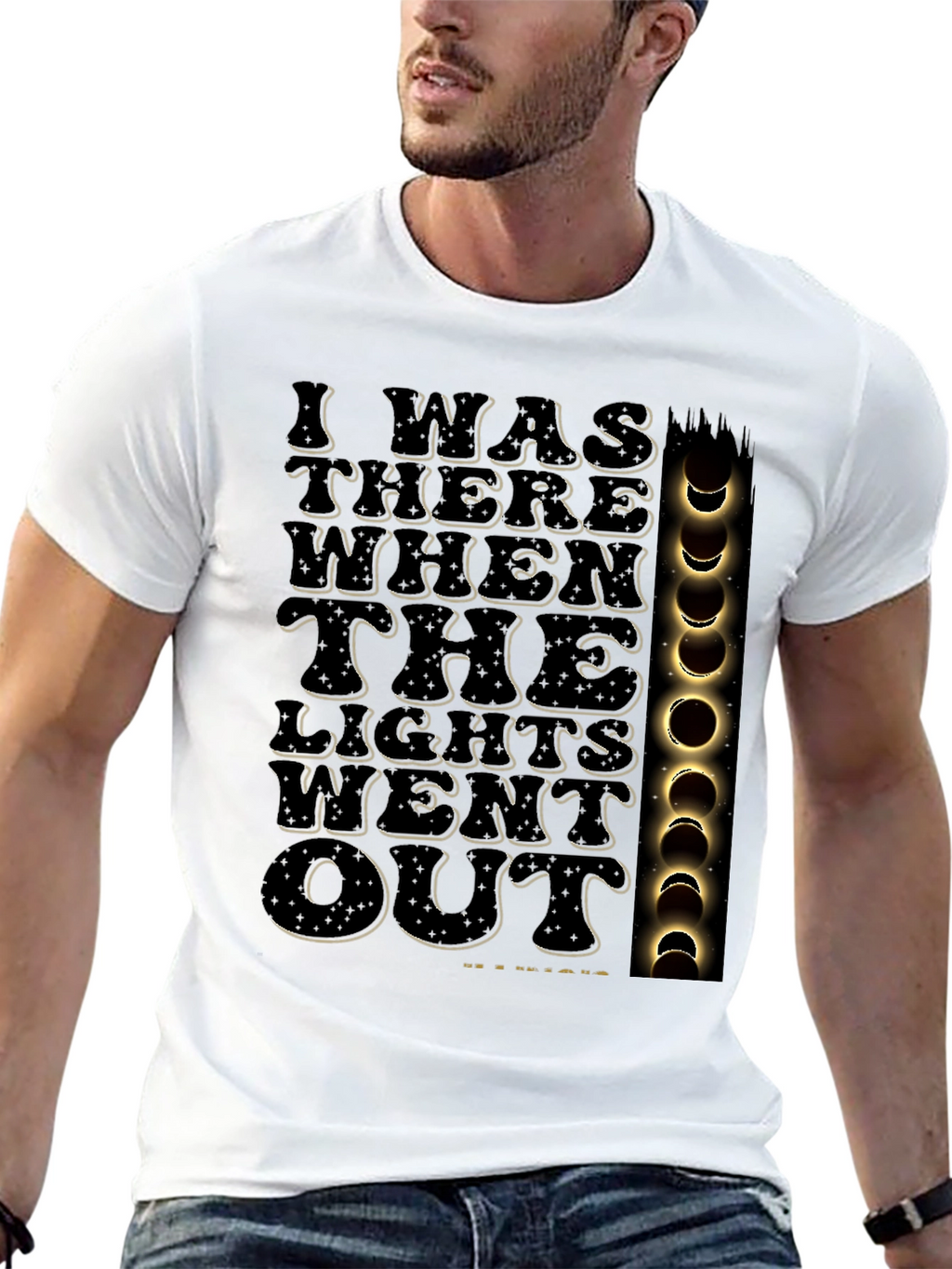 Total Eclipse Lights Out Graphic Tee