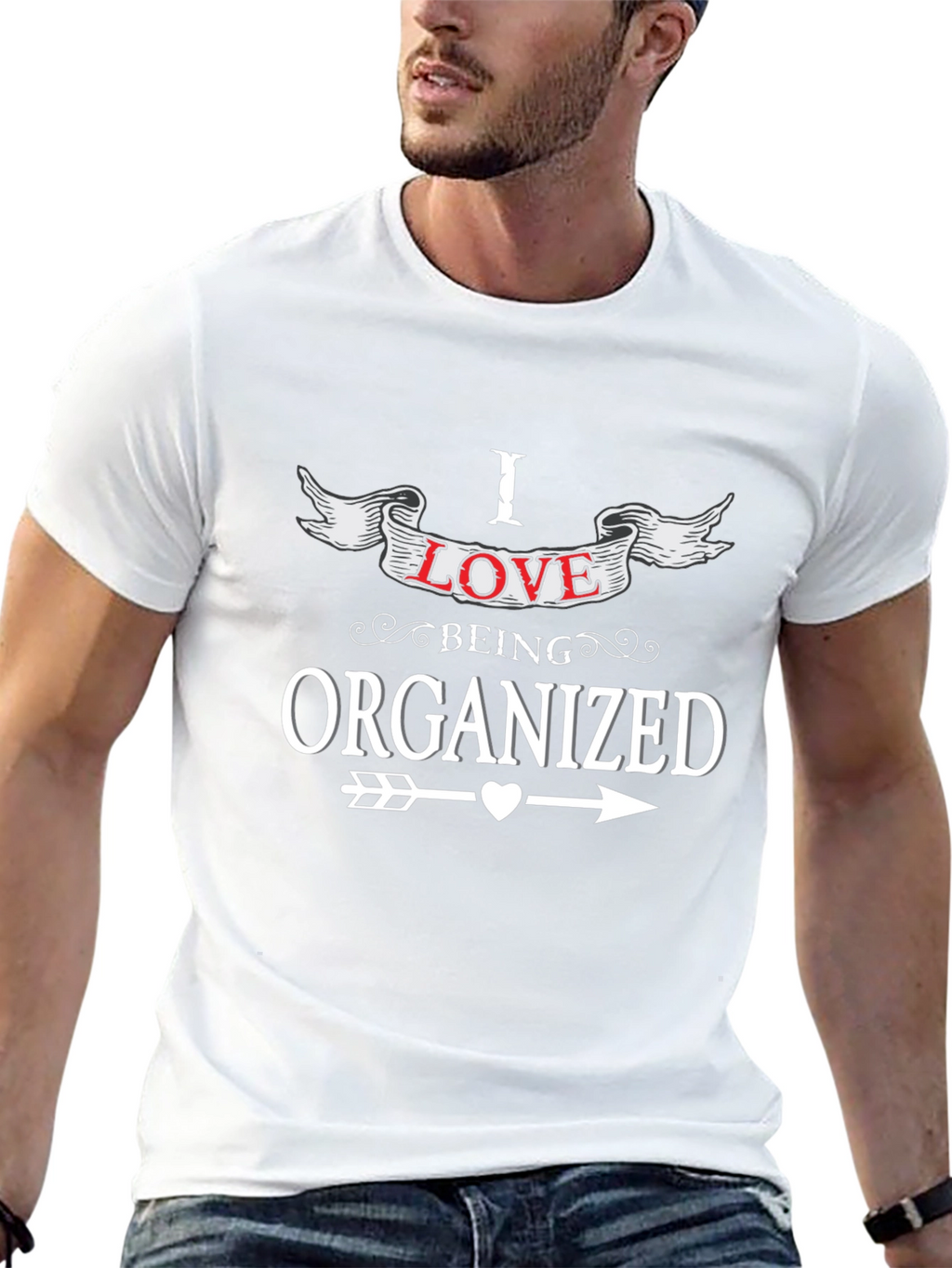I Love Being Organized T-Shirt