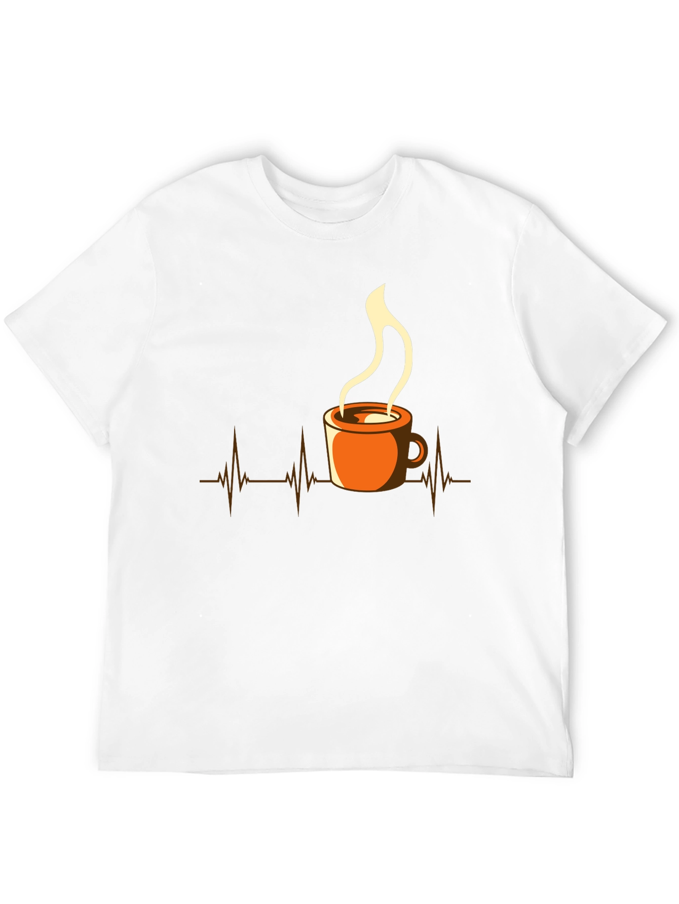 Coffee Lovers Heartbeat Tee