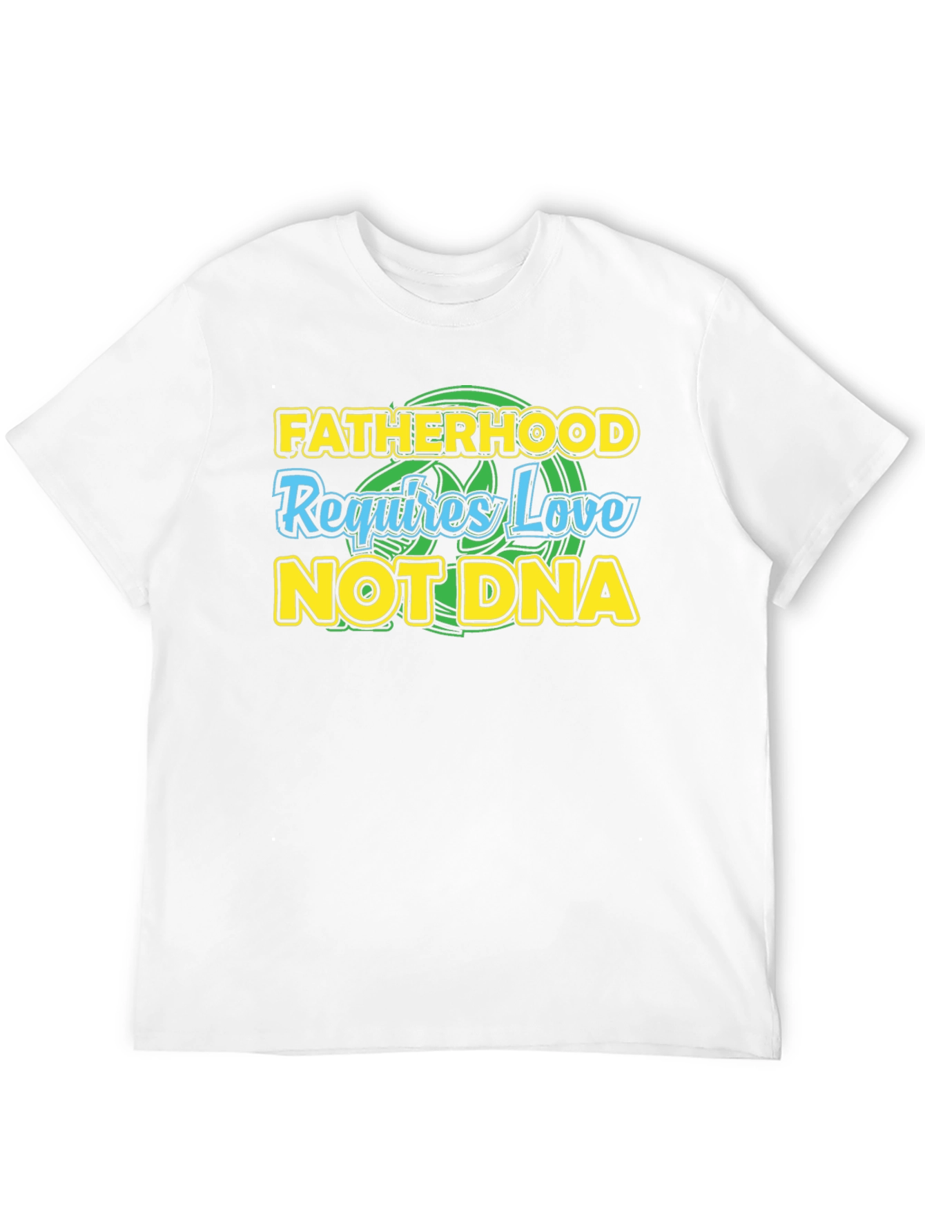 Fatherhood Love DNA Graphic T-Shirt