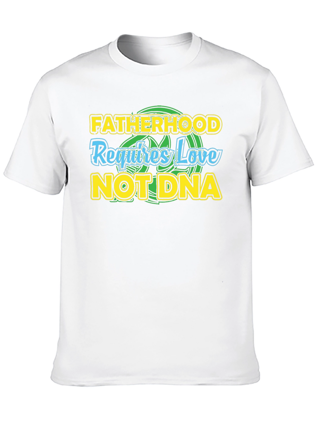 Fatherhood Love DNA Graphic T-Shirt