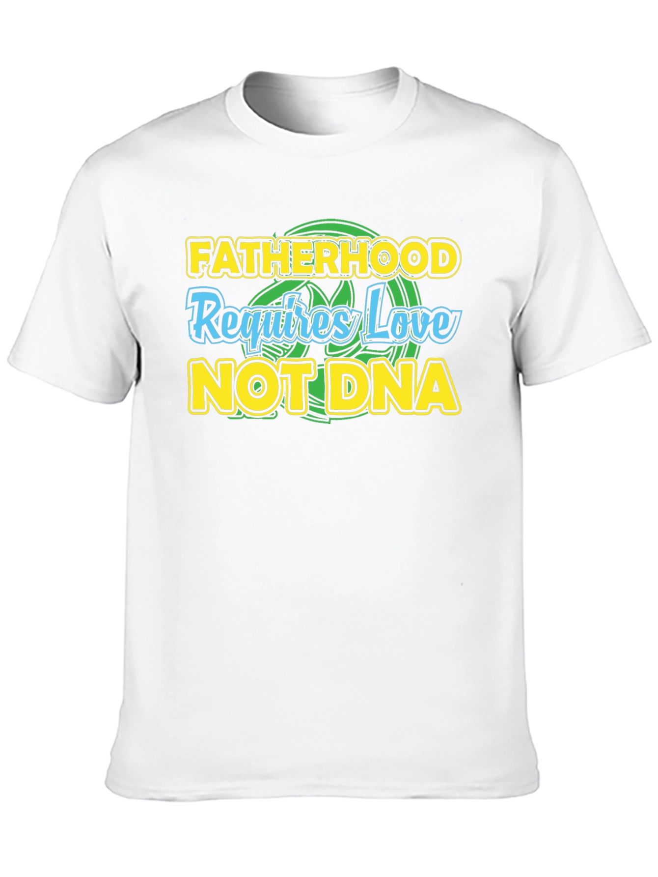 Fatherhood Love DNA Graphic T-Shirt