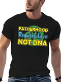 Fatherhood Love DNA Graphic T-Shirt