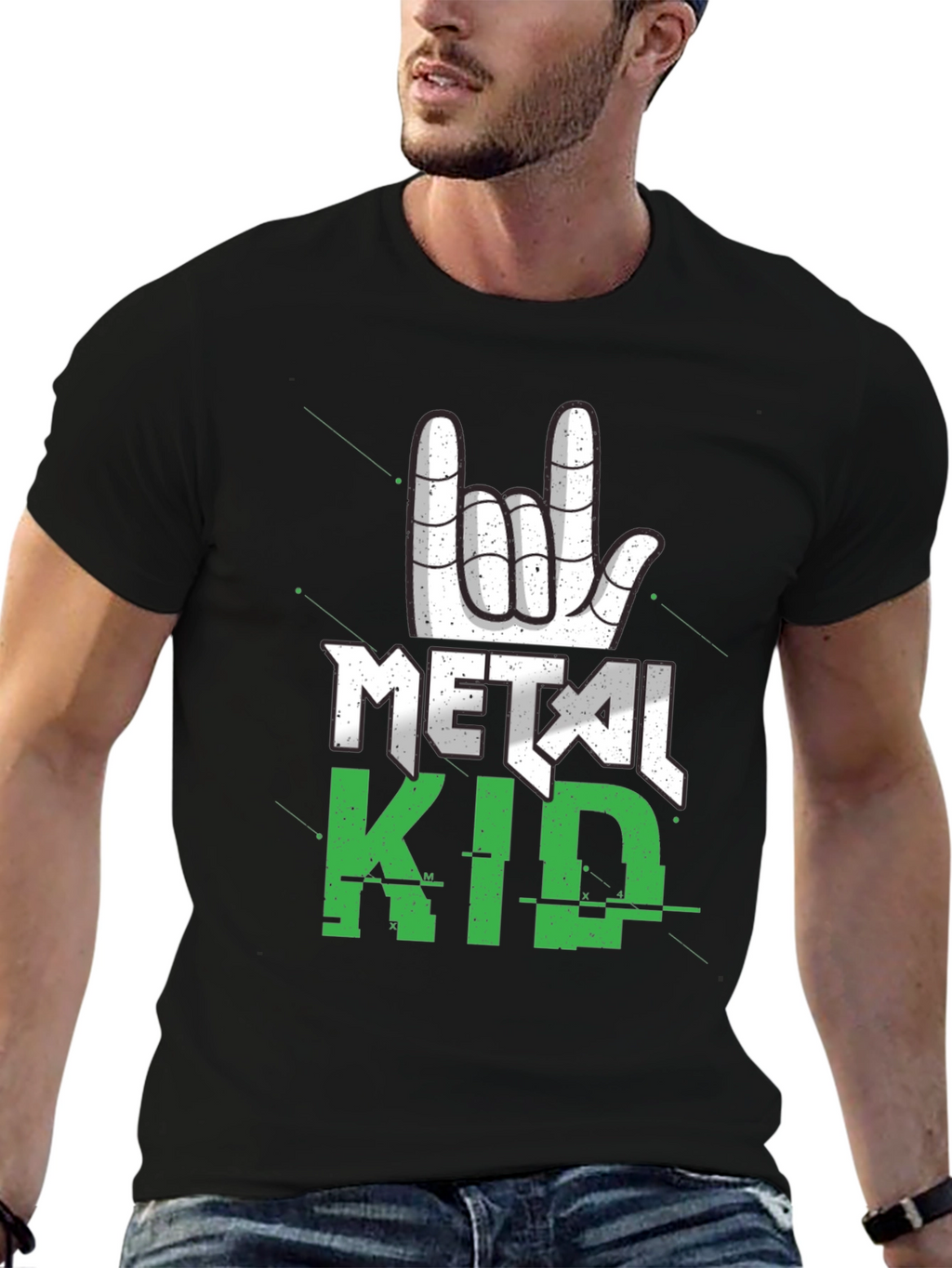 Metal Kid T-Shirt - Rock On Graphic Tee