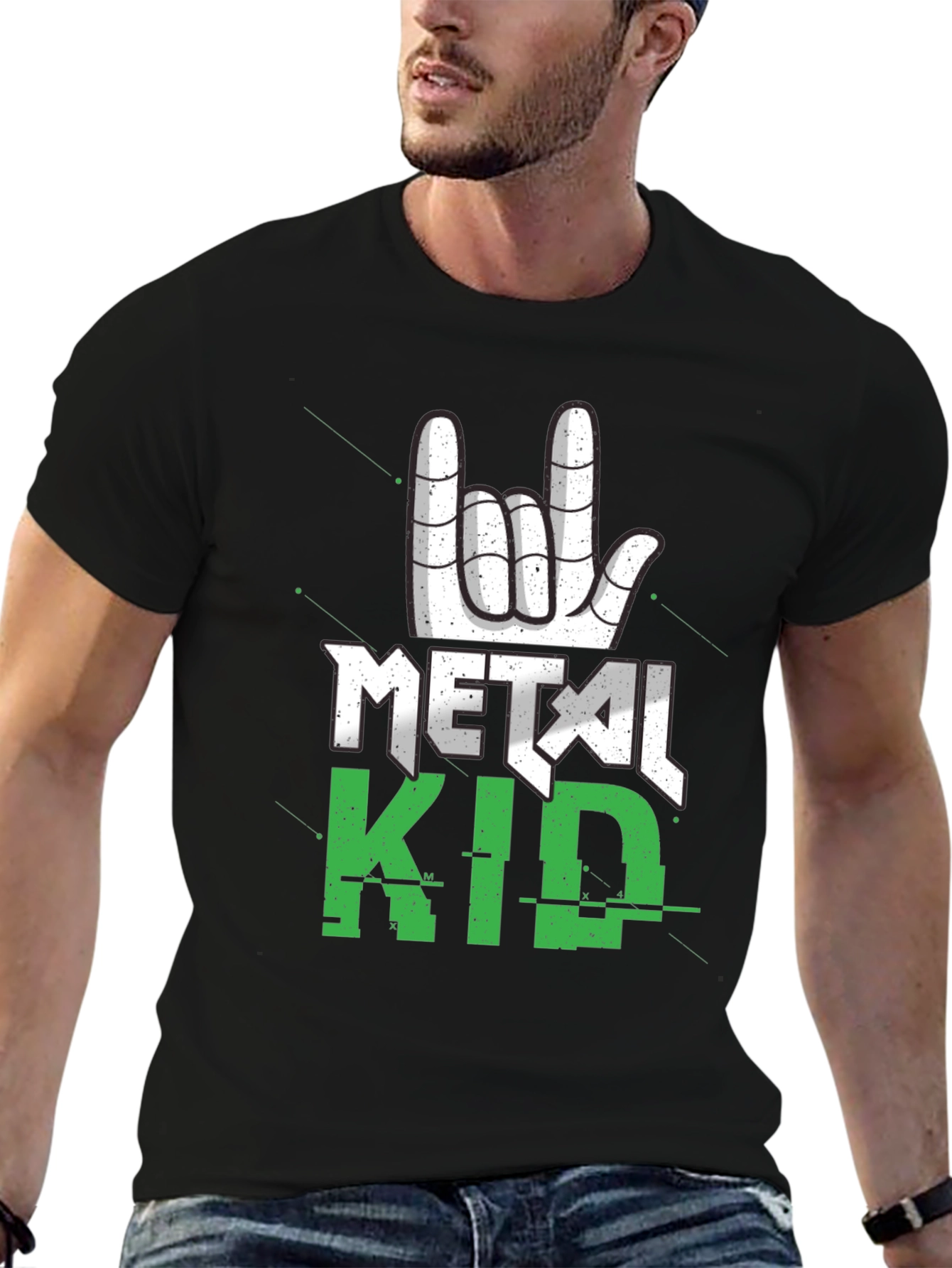Metal Kid T-Shirt - Rock On Graphic Tee