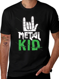 Metal Kid T-Shirt - Rock On Graphic Tee