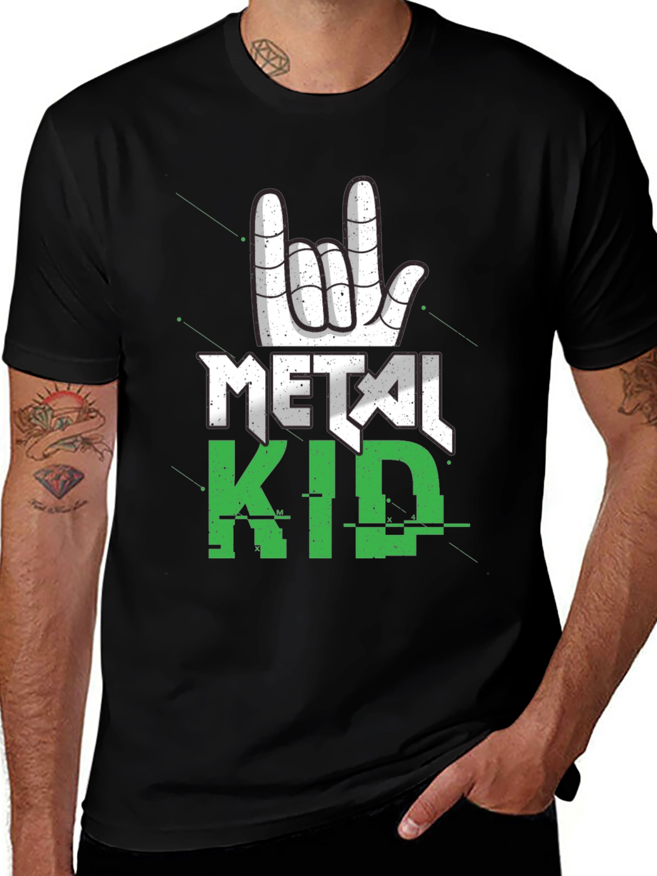 Metal Kid T-Shirt - Rock On Graphic Tee