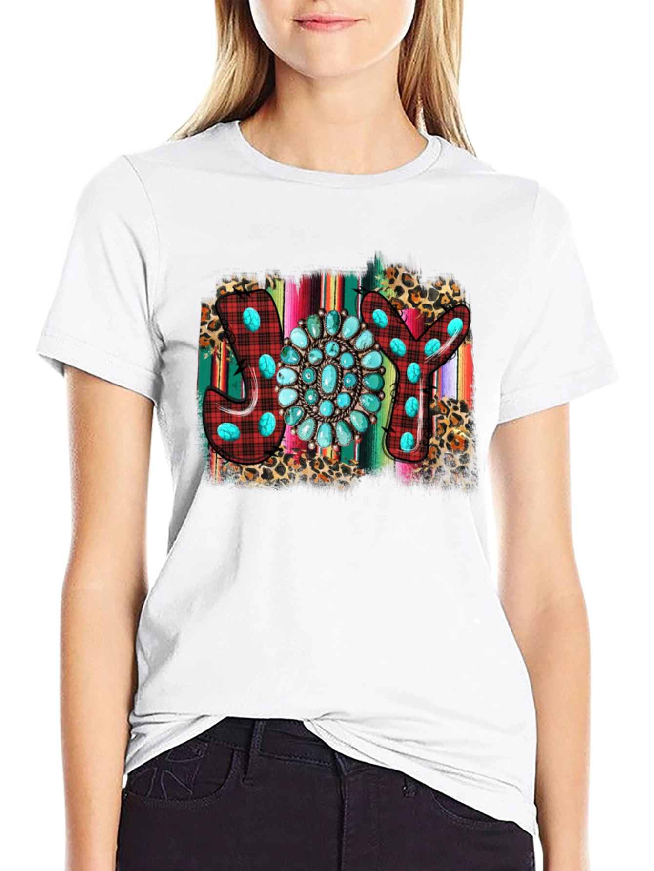 Western Style JOY Graphic Tee