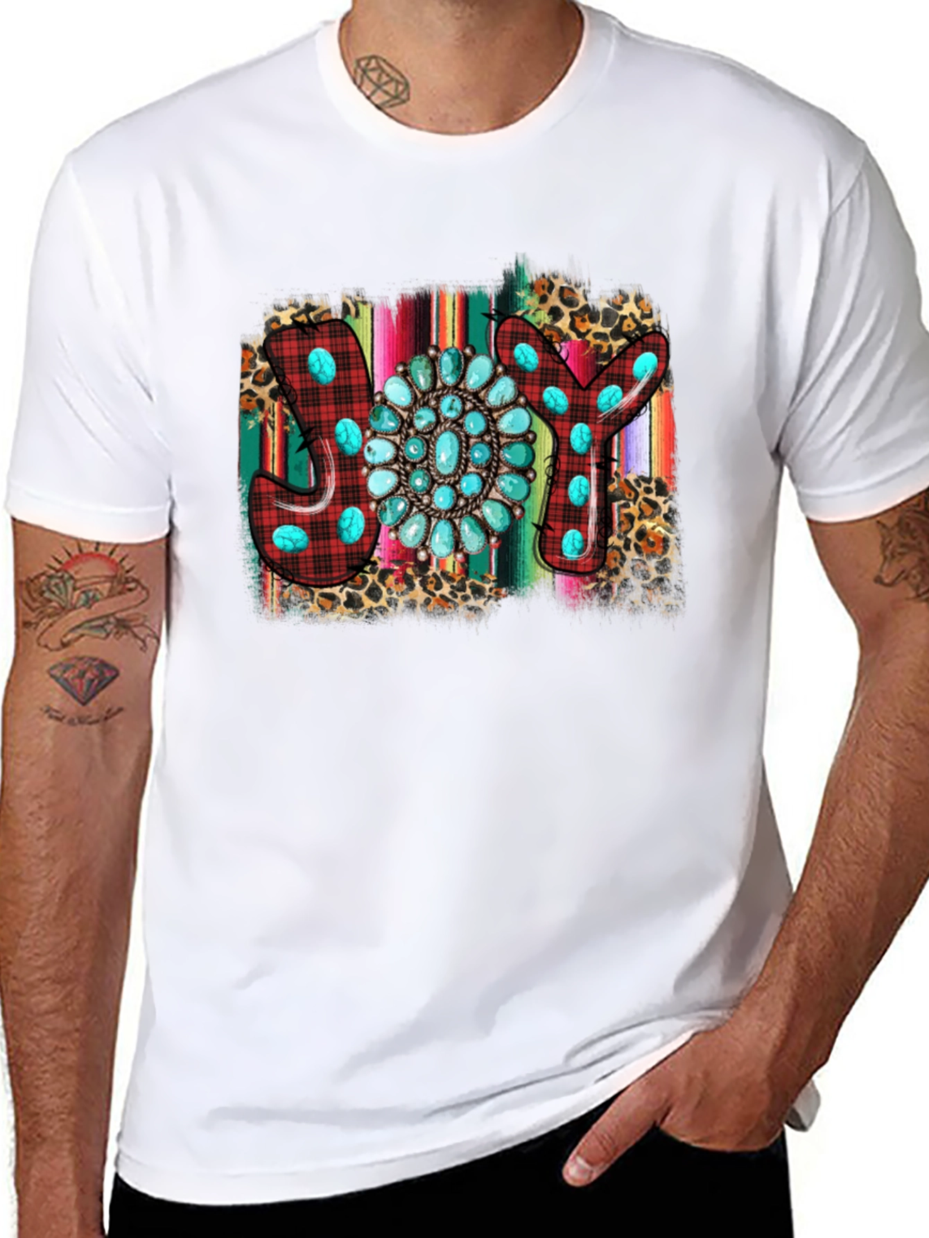 Western Style JOY Graphic Tee