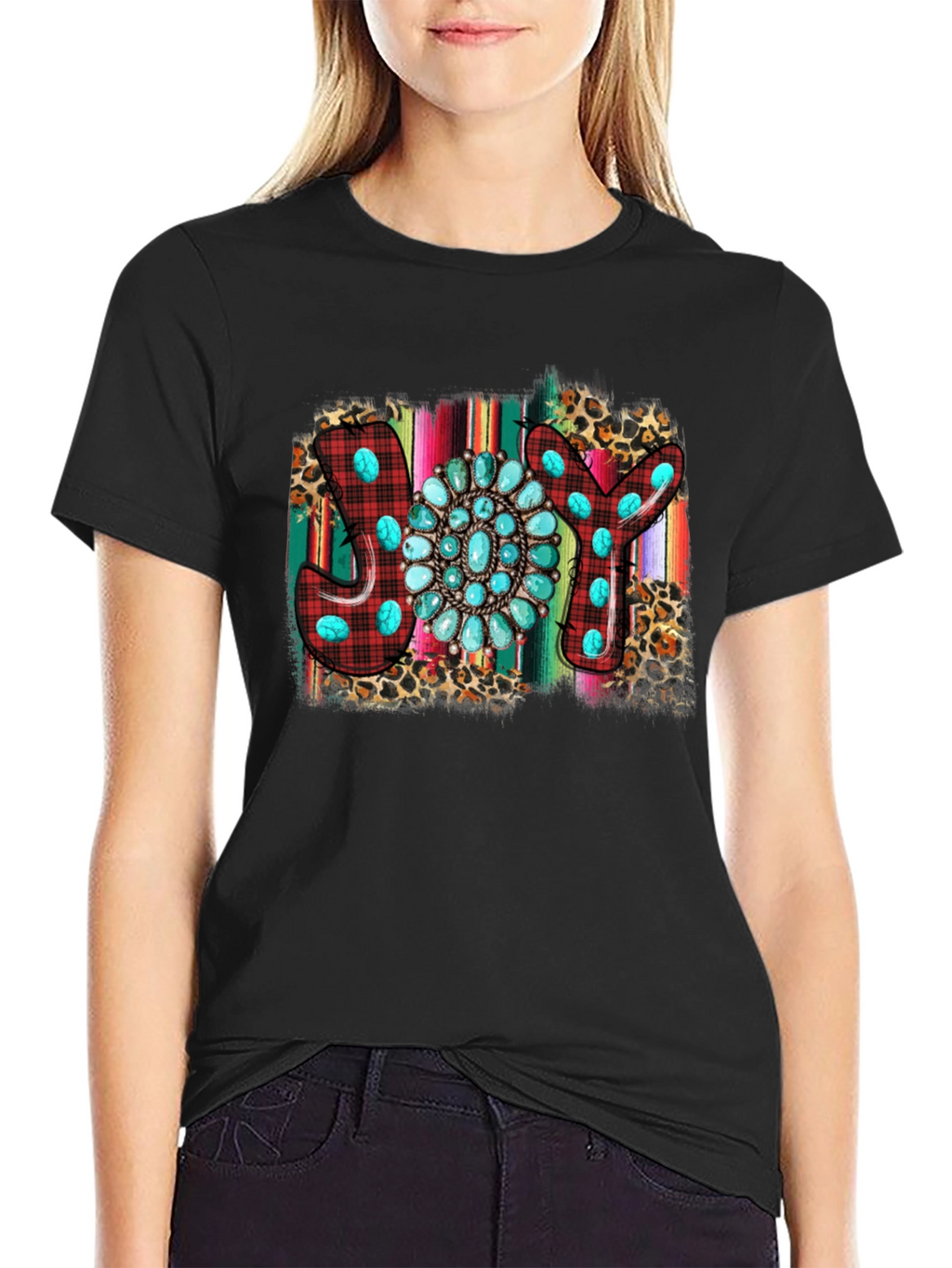 Western Style JOY Graphic Tee