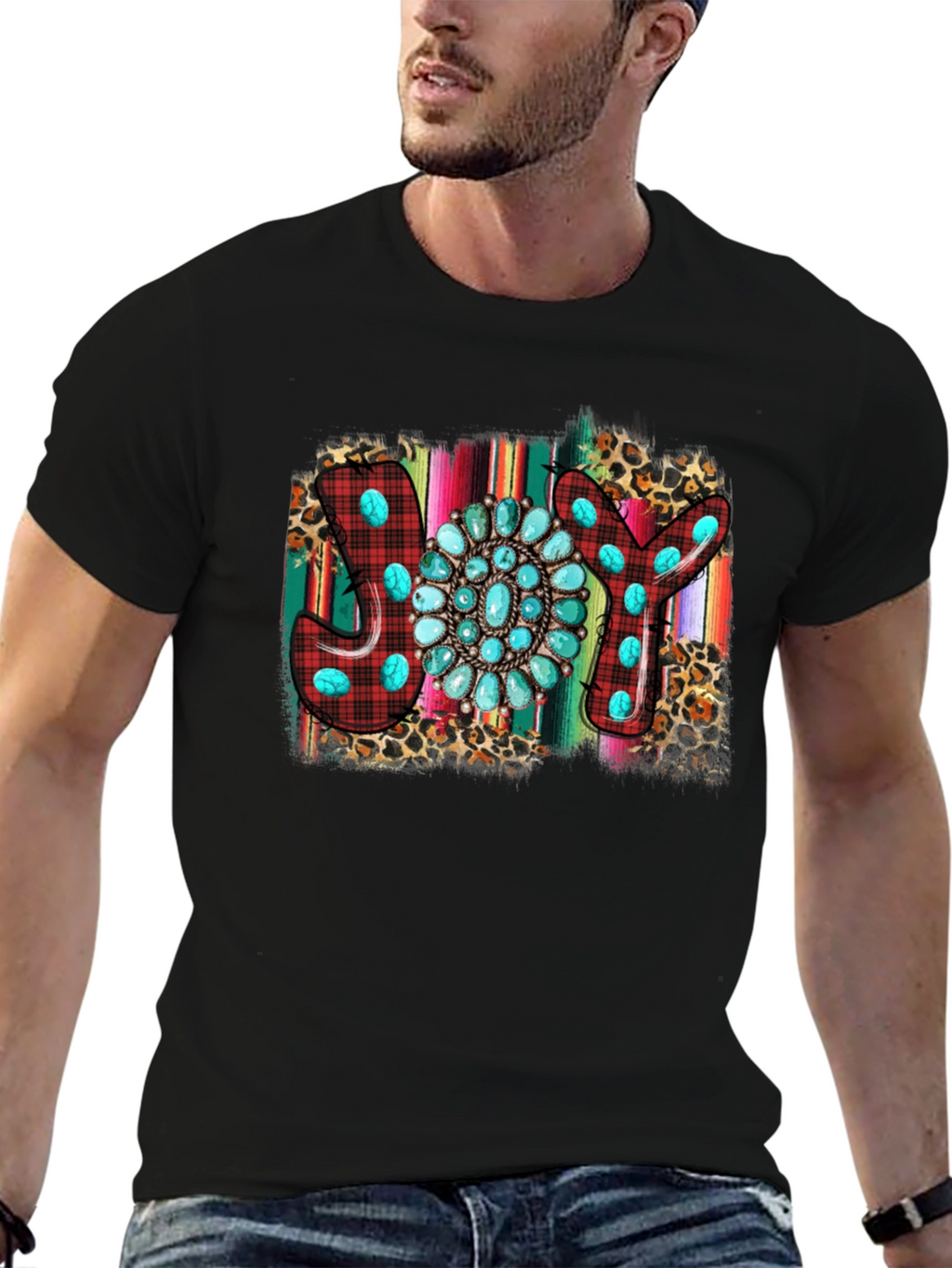 Western Style JOY Graphic Tee