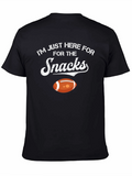 Snacks Football T-Shirt