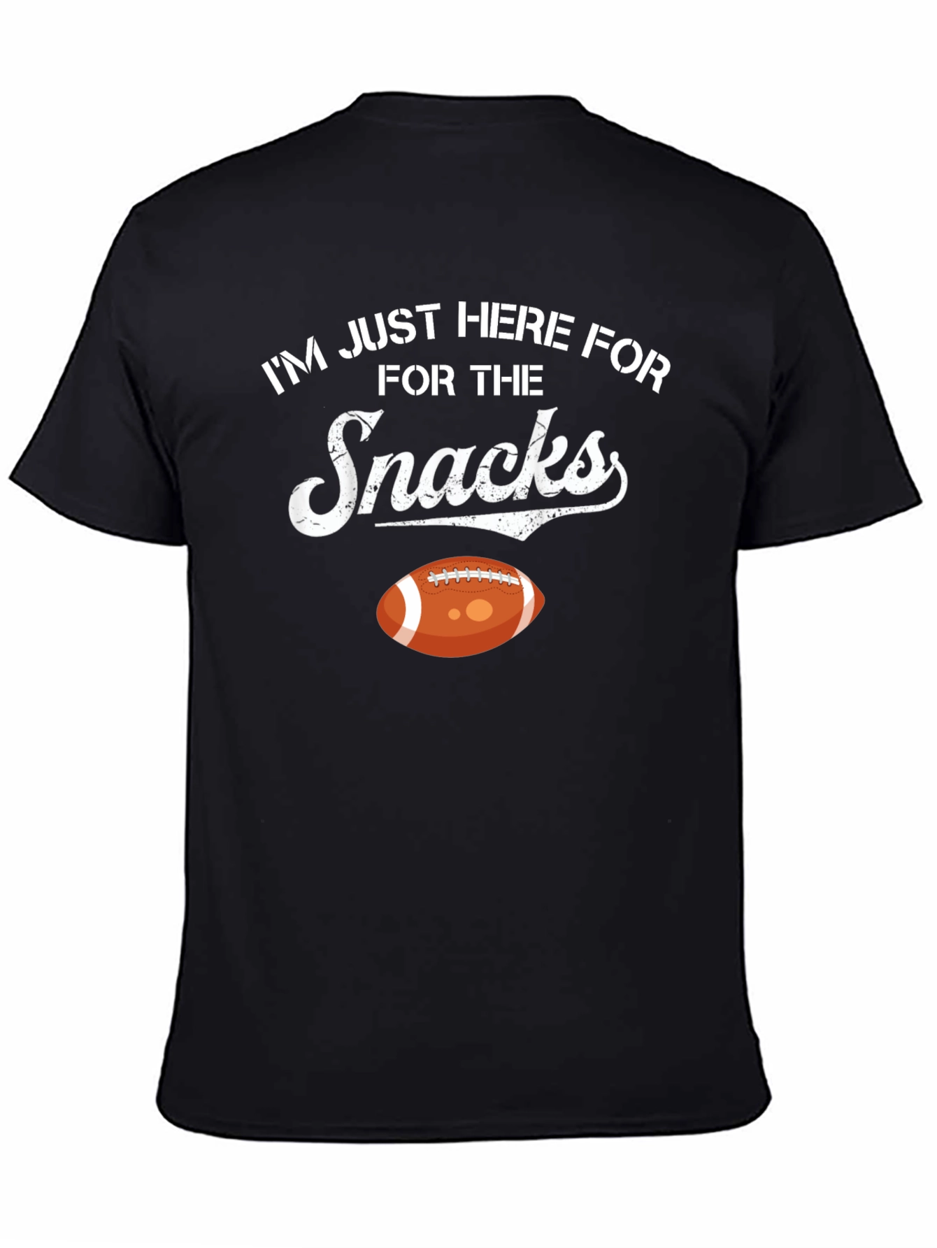 Snacks Football T-Shirt