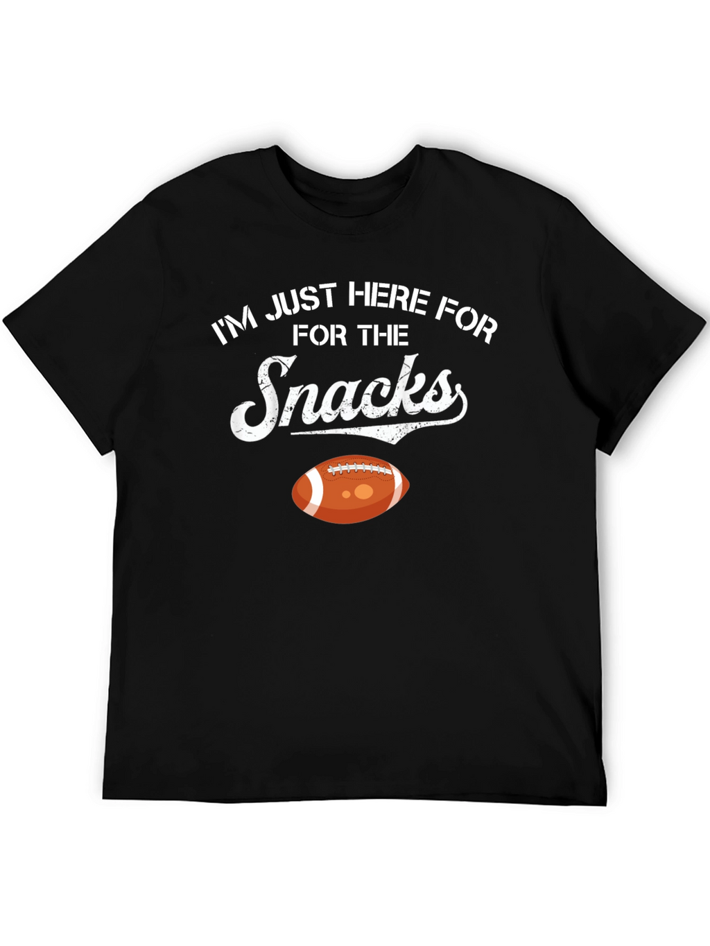 Snacks Football T-Shirt