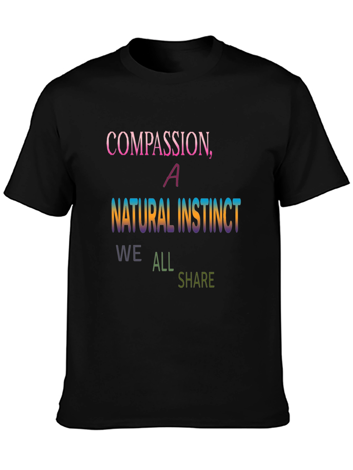 Compassion Instinct T-Shirt - Soft & Stylish