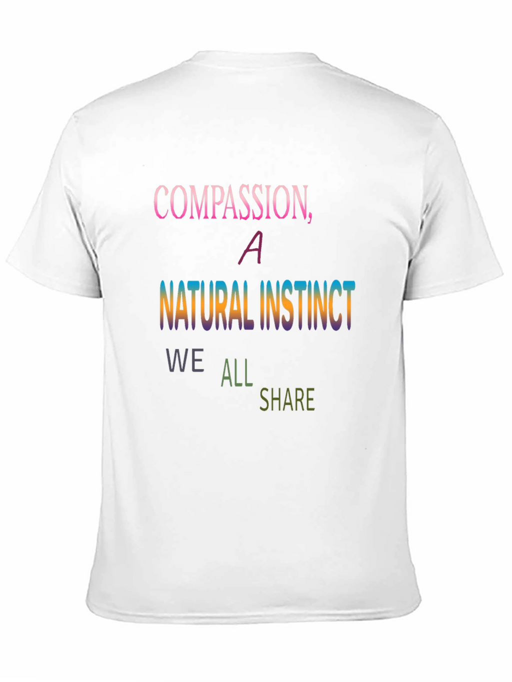 Compassion Instinct T-Shirt - Soft & Stylish