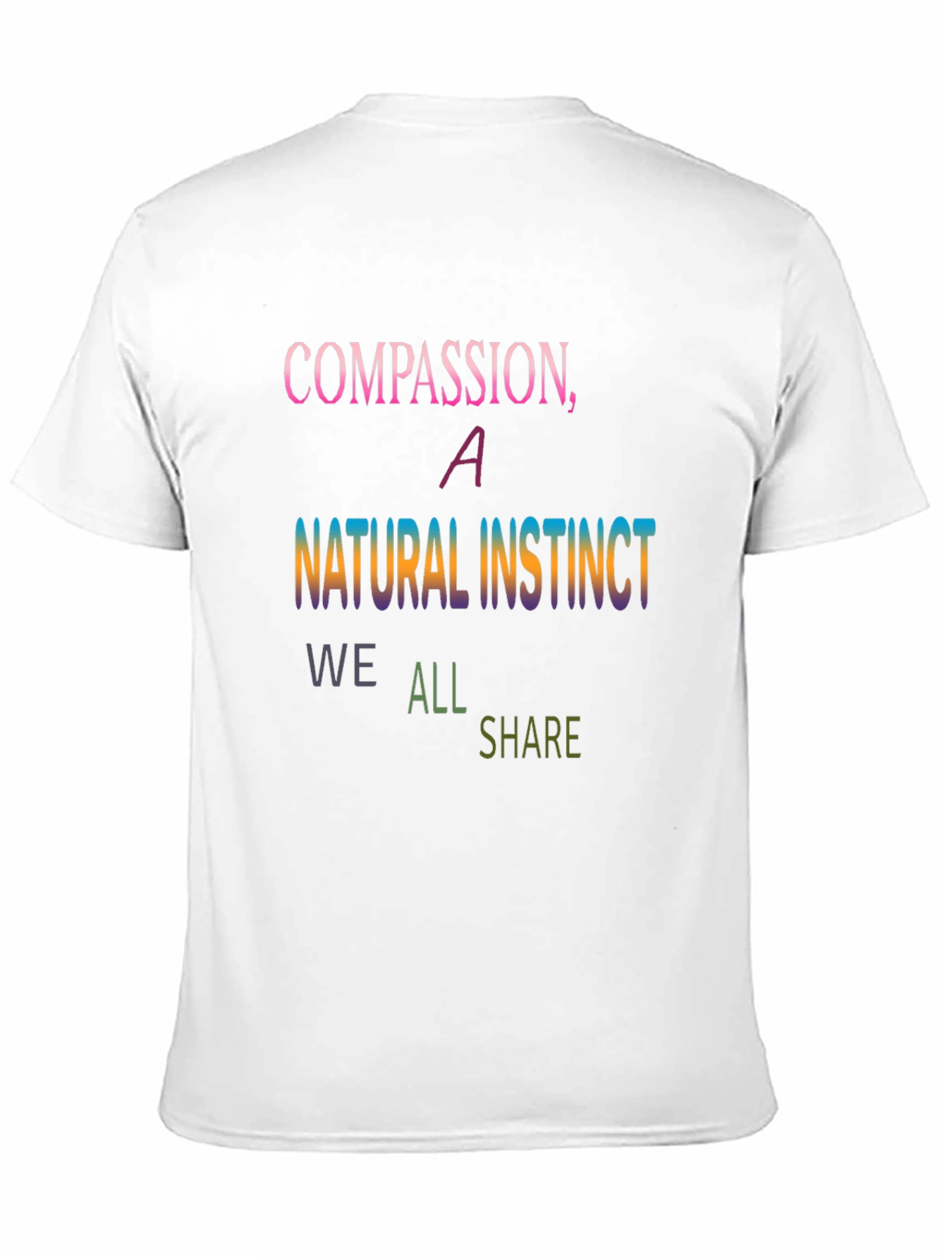 Compassion Instinct T-Shirt - Soft & Stylish