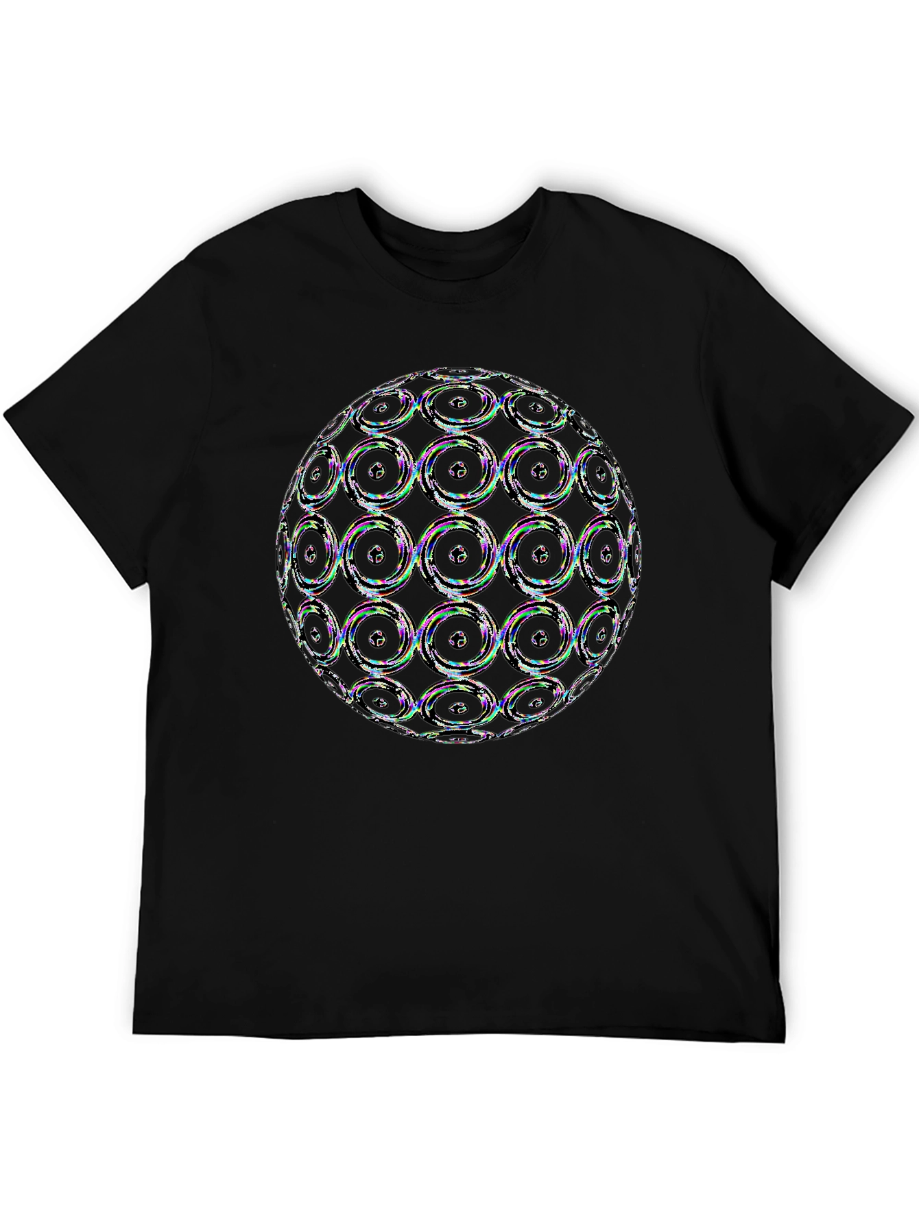 Modern Abstract Orb Graphic T-Shirt