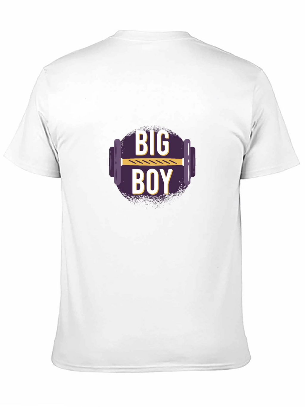 Big Boy Gym T-Shirt - Black Fitness Tee