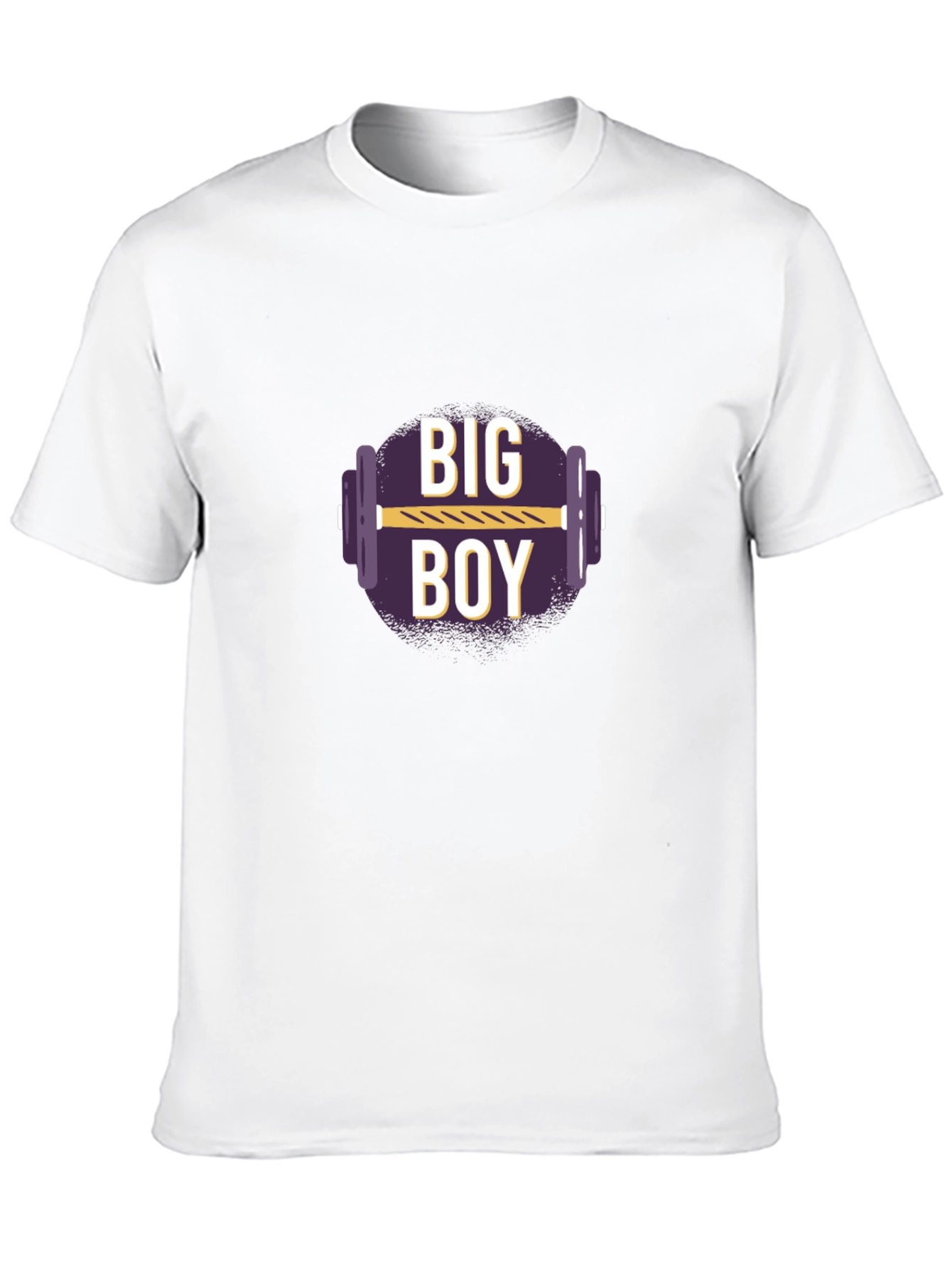 Big Boy Gym T-Shirt - Black Fitness Tee