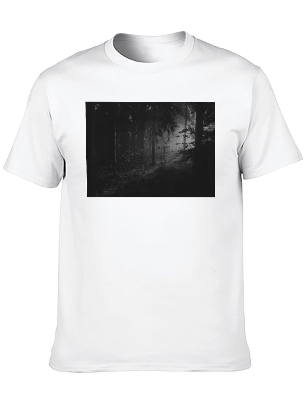 Dark Forest Graphic Tee - Unisex Cotton T-Shirt