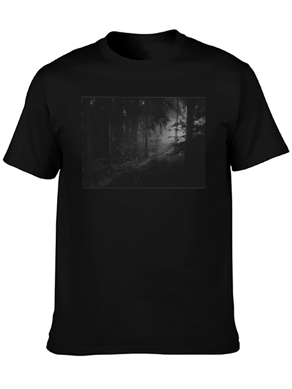 Dark Forest Graphic Tee - Unisex Cotton T-Shirt