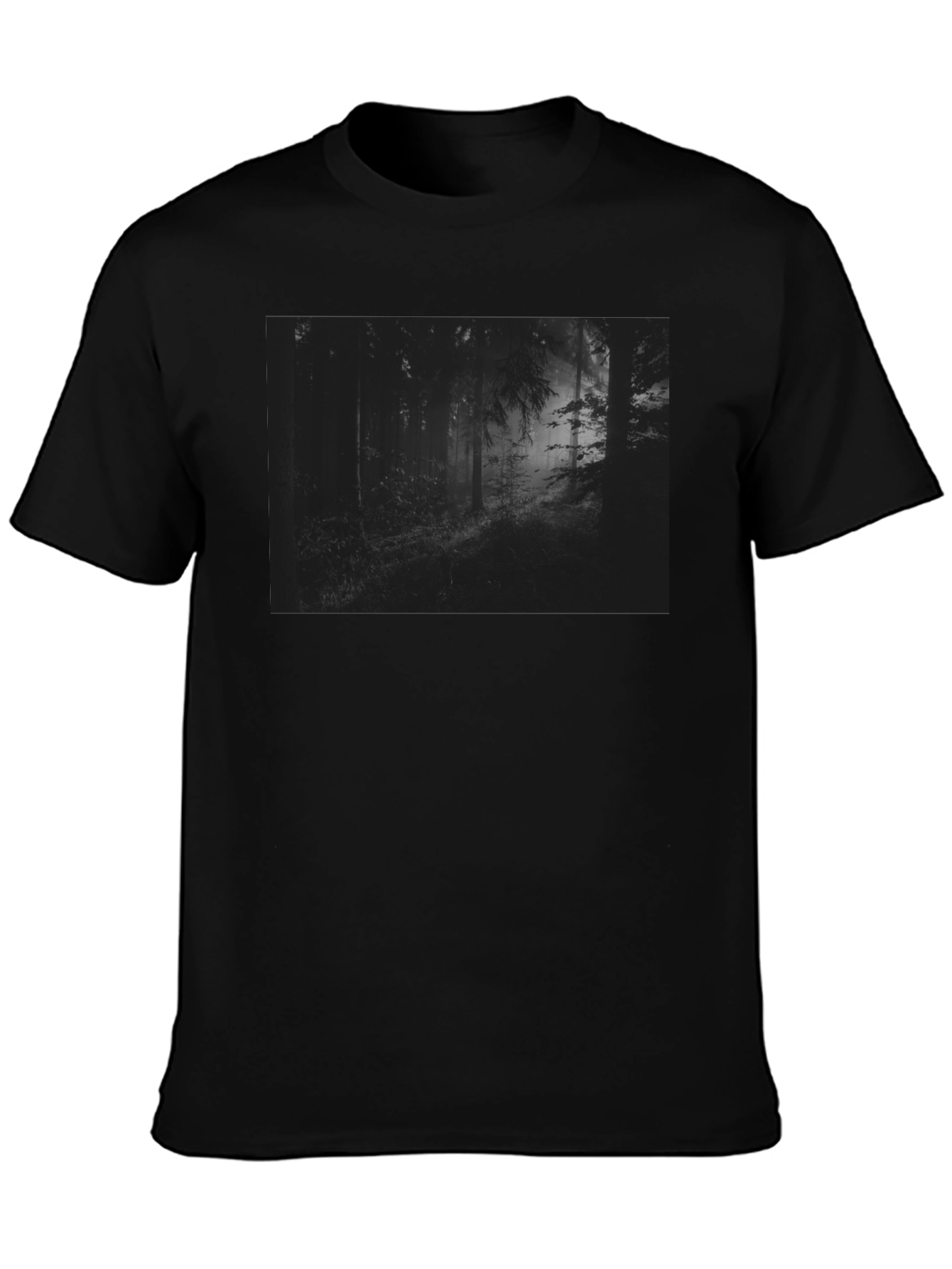 Dark Forest Graphic Tee - Unisex Cotton T-Shirt