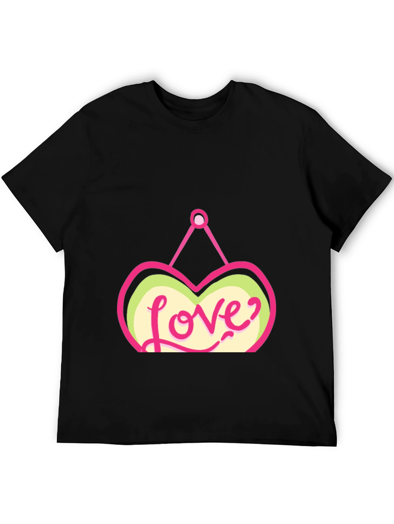 Love Heart Graphic Tee - Stylish Trendy Casual