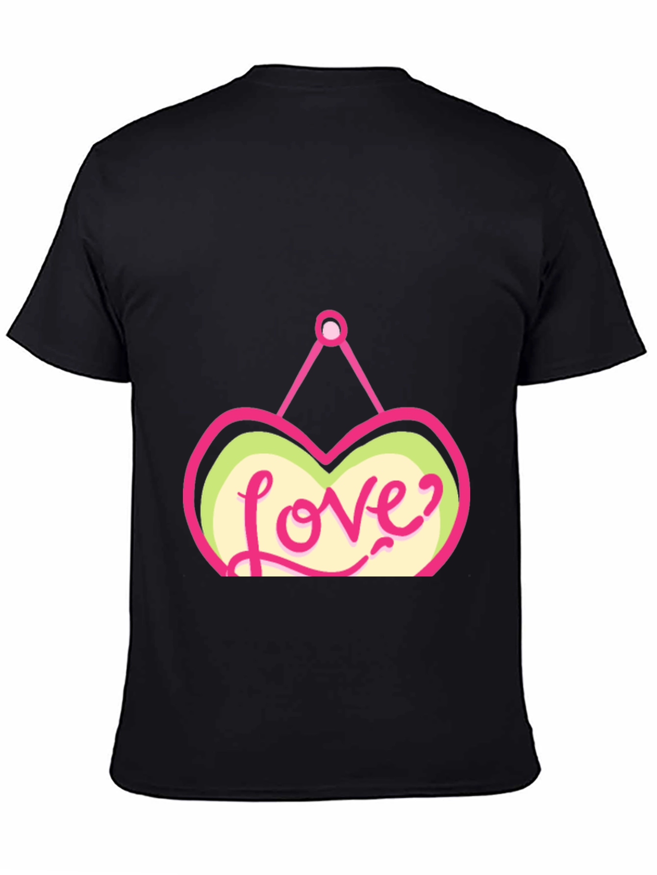 Love Heart Graphic Tee - Stylish Trendy Casual