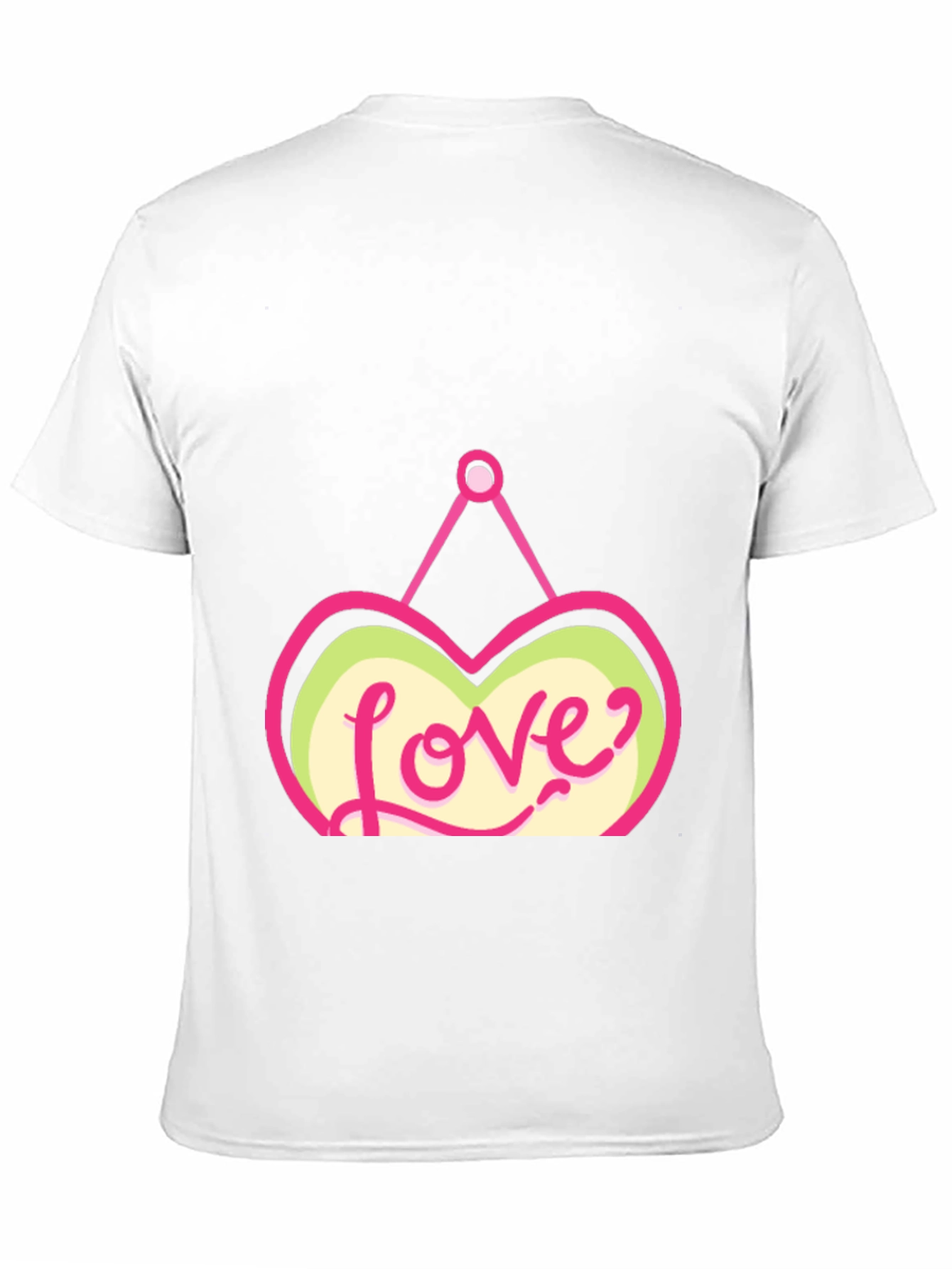 Love Heart Graphic Tee - Stylish Trendy Casual