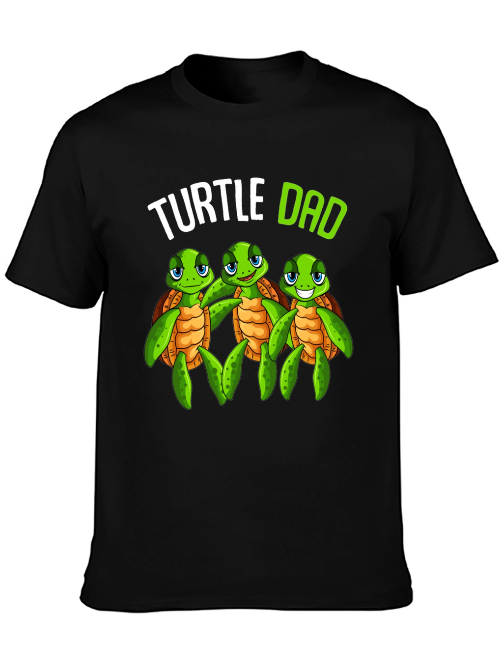 Turtle Dad Graphic T-Shirt - Fathers Day Gift