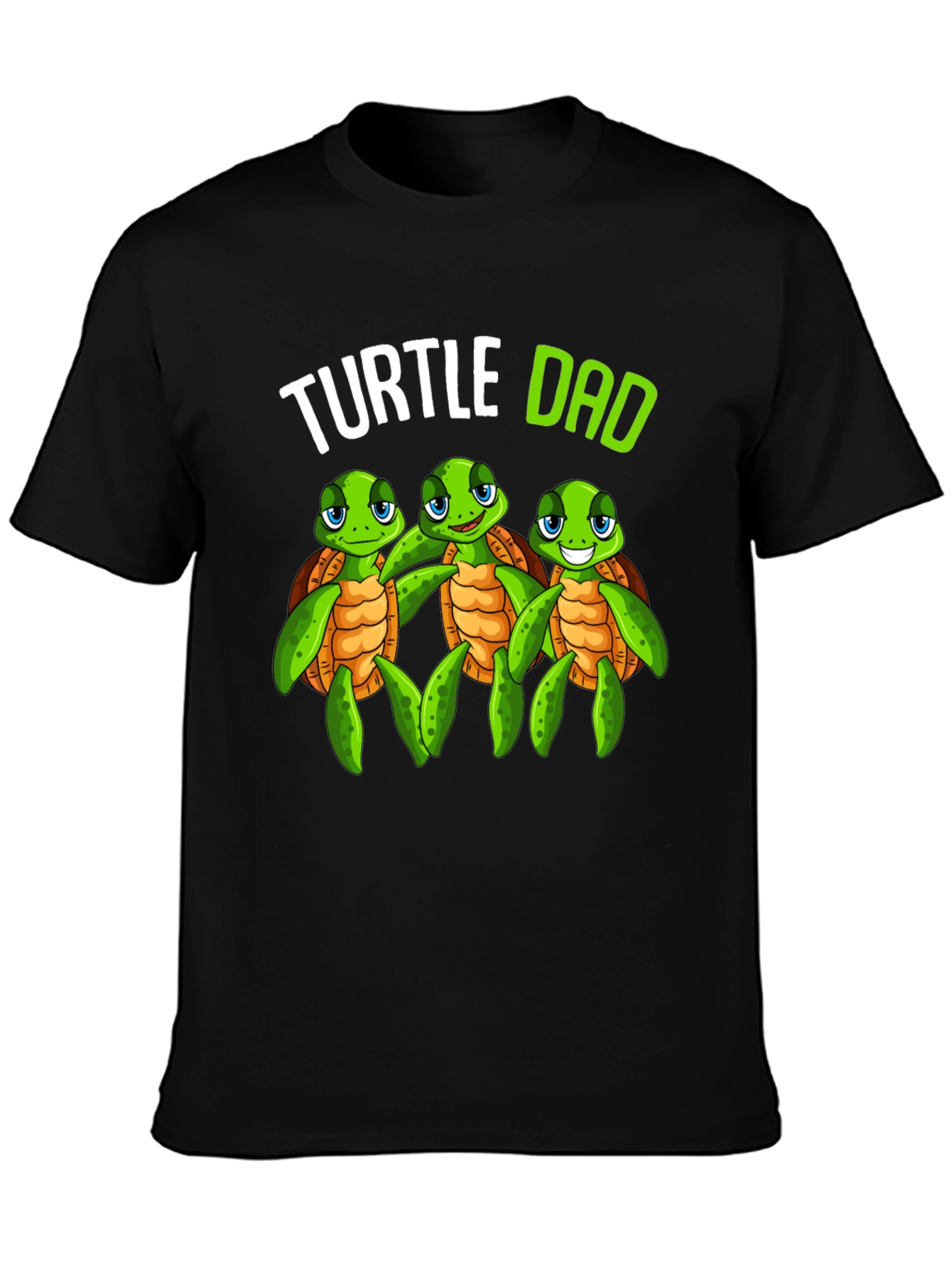 Turtle Dad Graphic T-Shirt - Fathers Day Gift