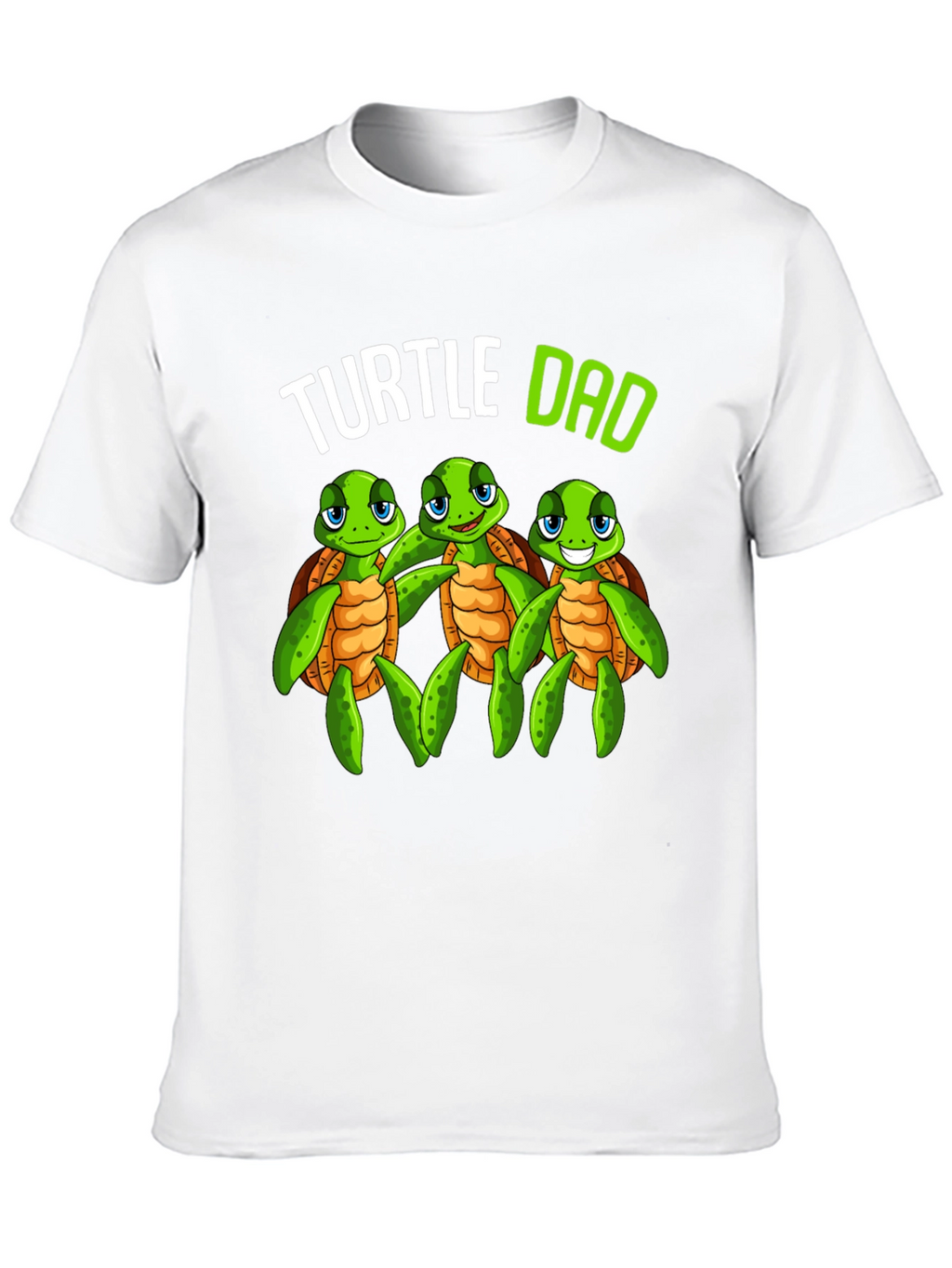 Turtle Dad Graphic T-Shirt - Fathers Day Gift