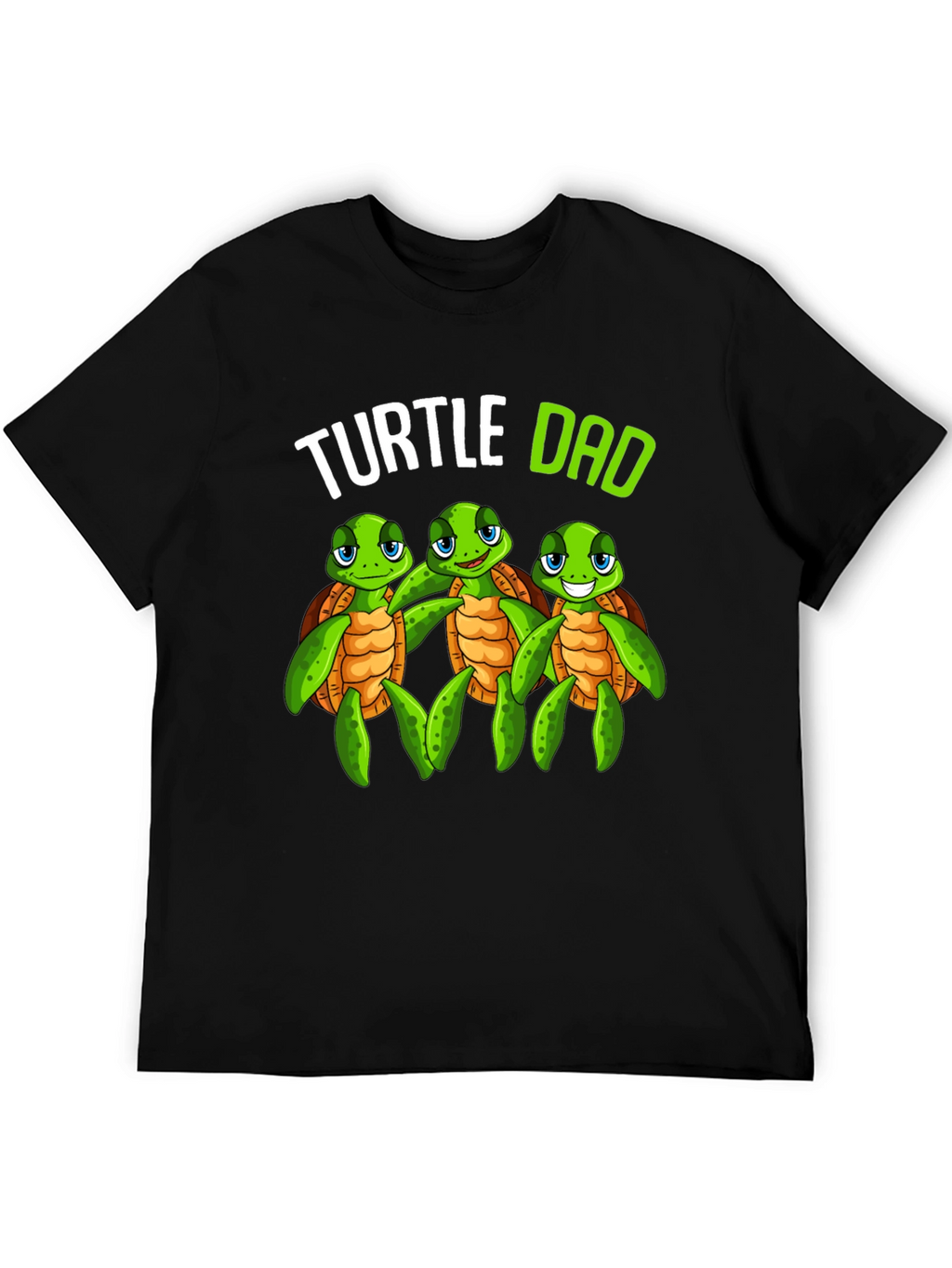 Turtle Dad Graphic T-Shirt - Fathers Day Gift