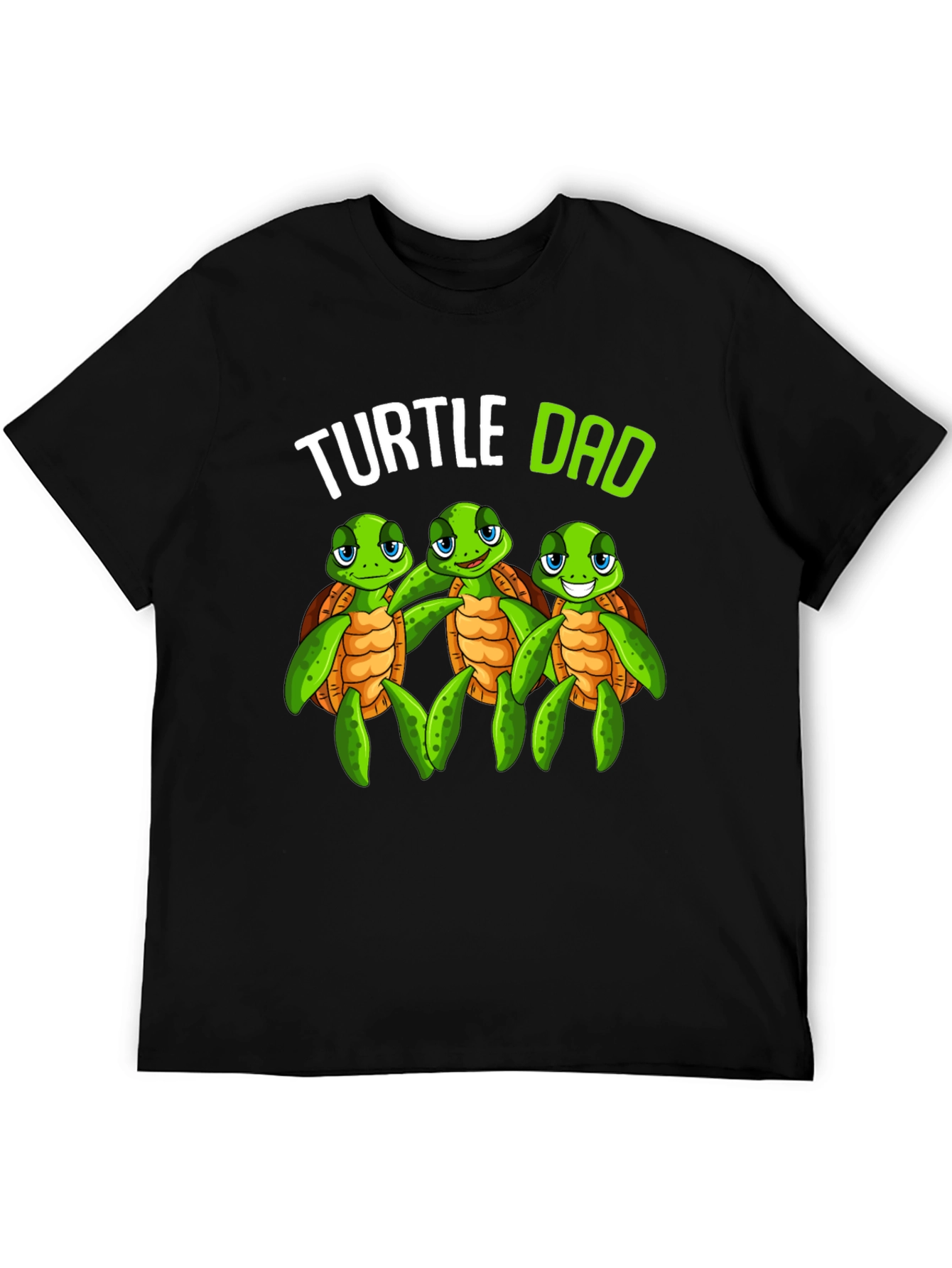 Turtle Dad Graphic T-Shirt - Fathers Day Gift
