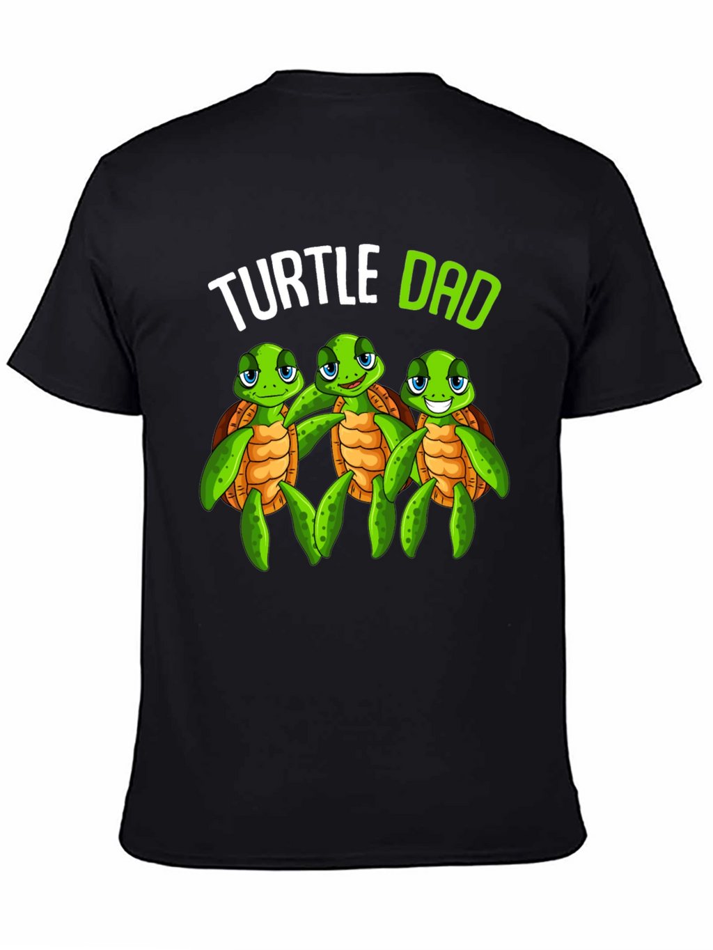 Turtle Dad Graphic T-Shirt - Fathers Day Gift