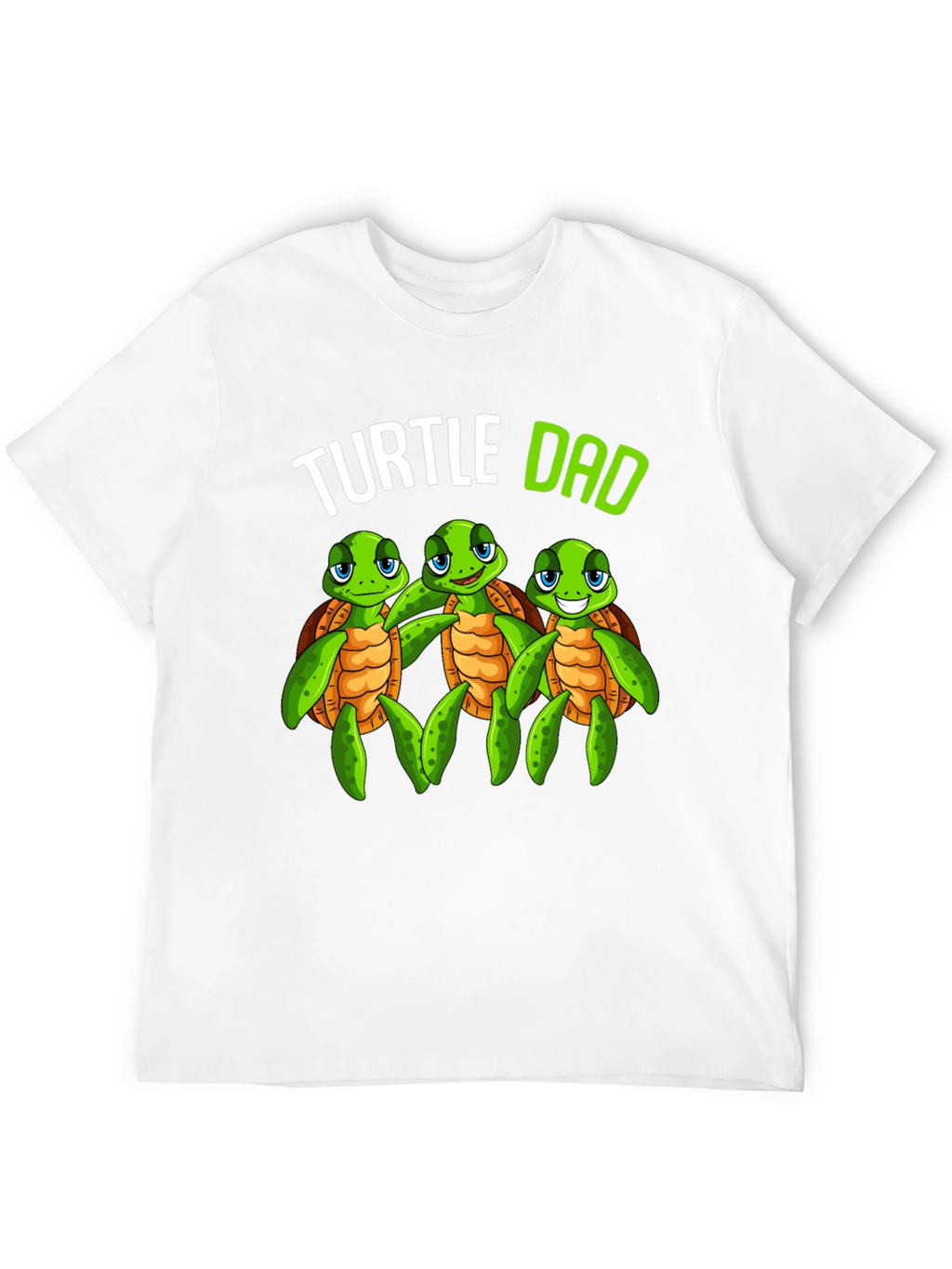 Turtle Dad Graphic T-Shirt - Fathers Day Gift