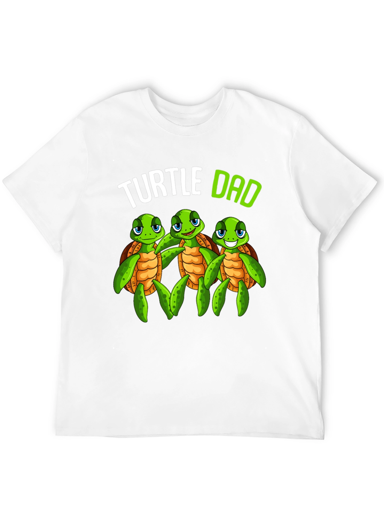 Turtle Dad Graphic T-Shirt - Fathers Day Gift