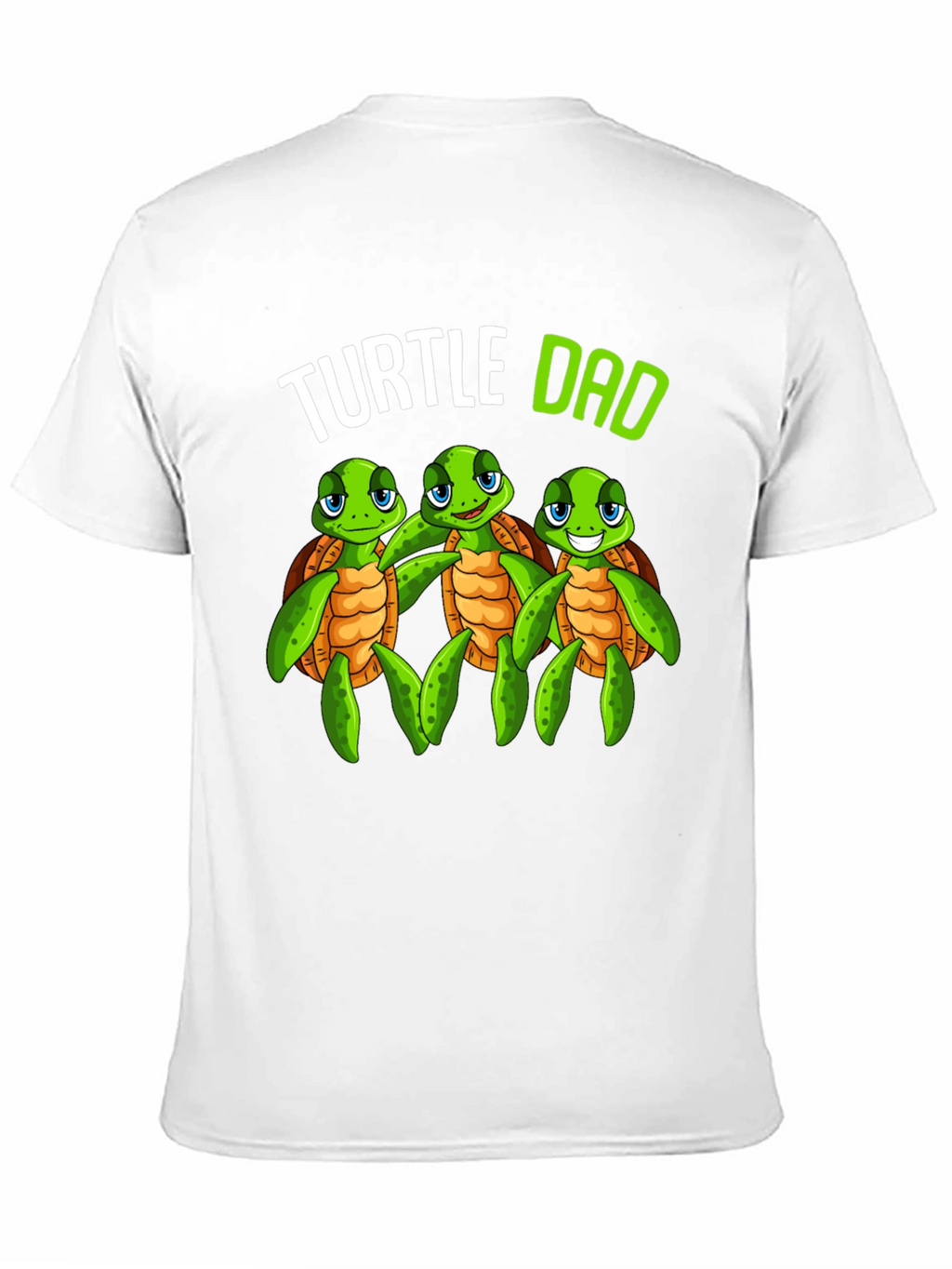 Turtle Dad Graphic T-Shirt - Fathers Day Gift