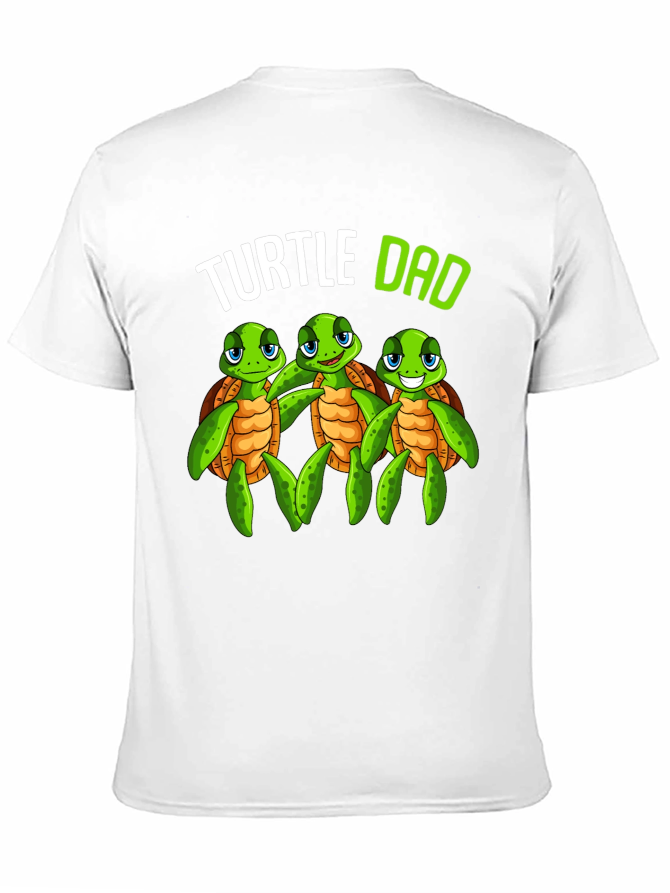 Turtle Dad Graphic T-Shirt - Fathers Day Gift