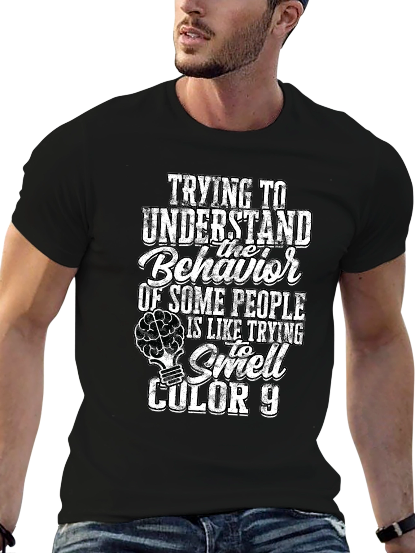 Funny Behavior Humor Graphic Novelty T-Shirt