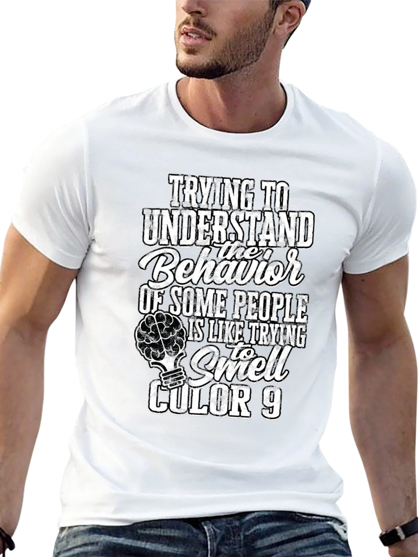 Funny Behavior Humor Graphic Novelty T-Shirt