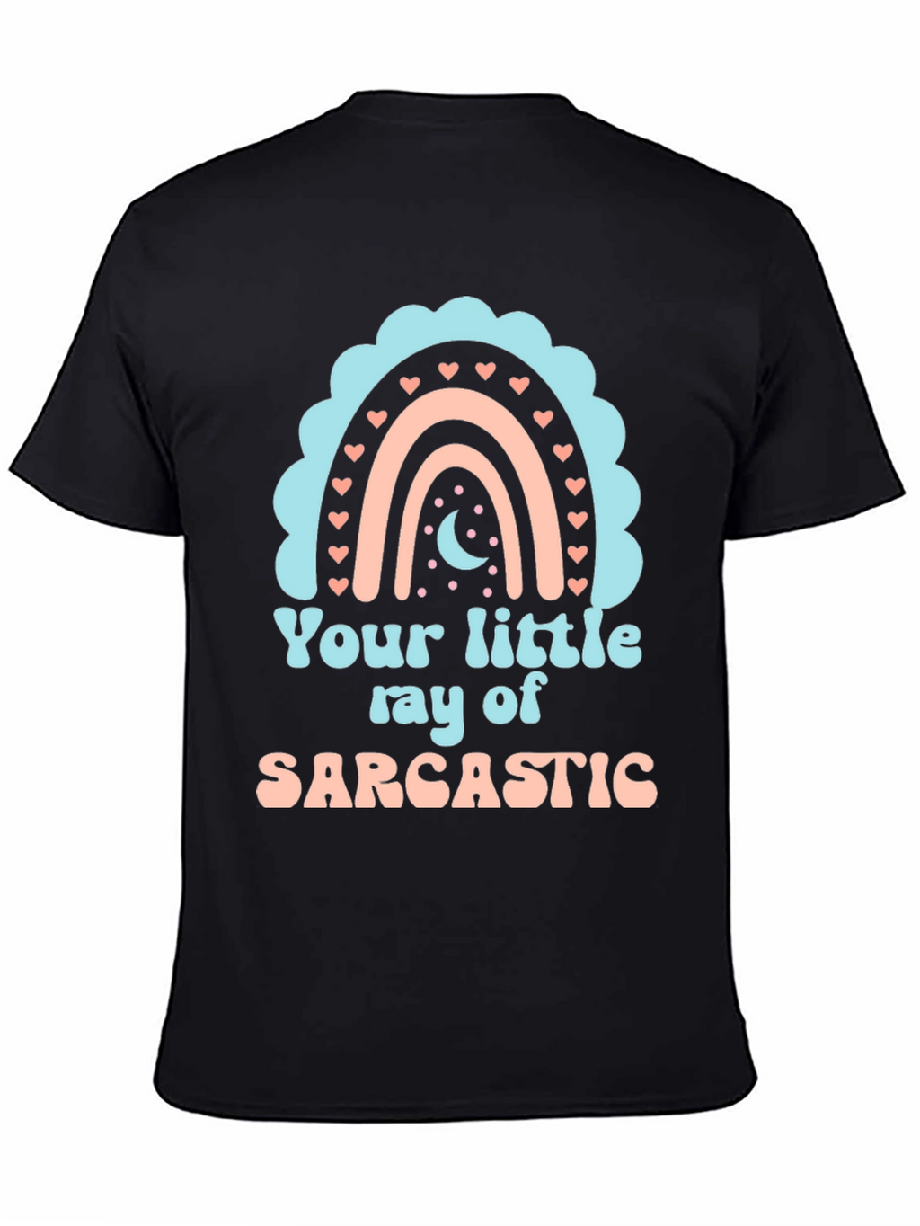 Sarcastic Rainbow Graphic Tee