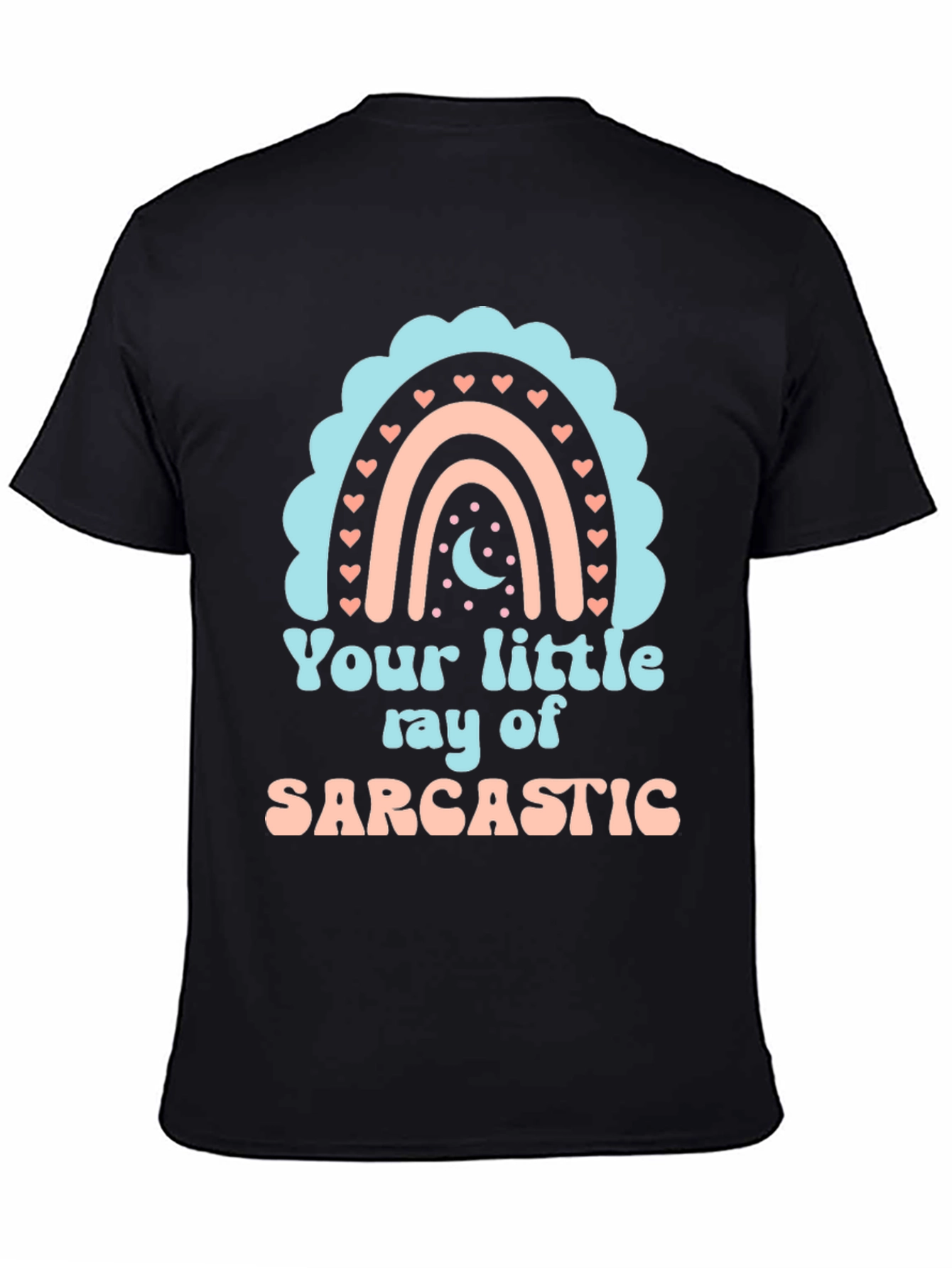 Sarcastic Rainbow Graphic Tee
