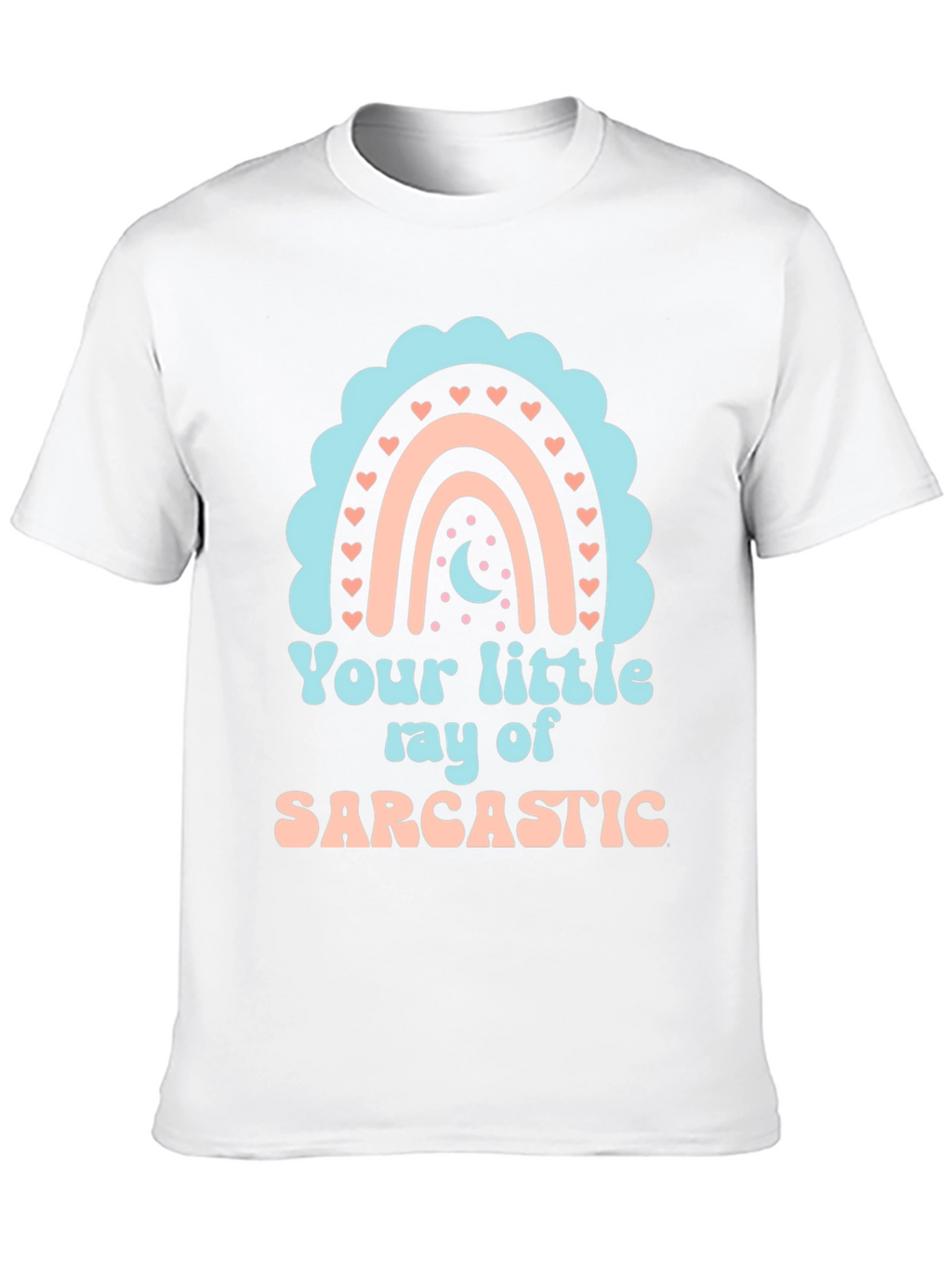 Sarcastic Rainbow Graphic Tee