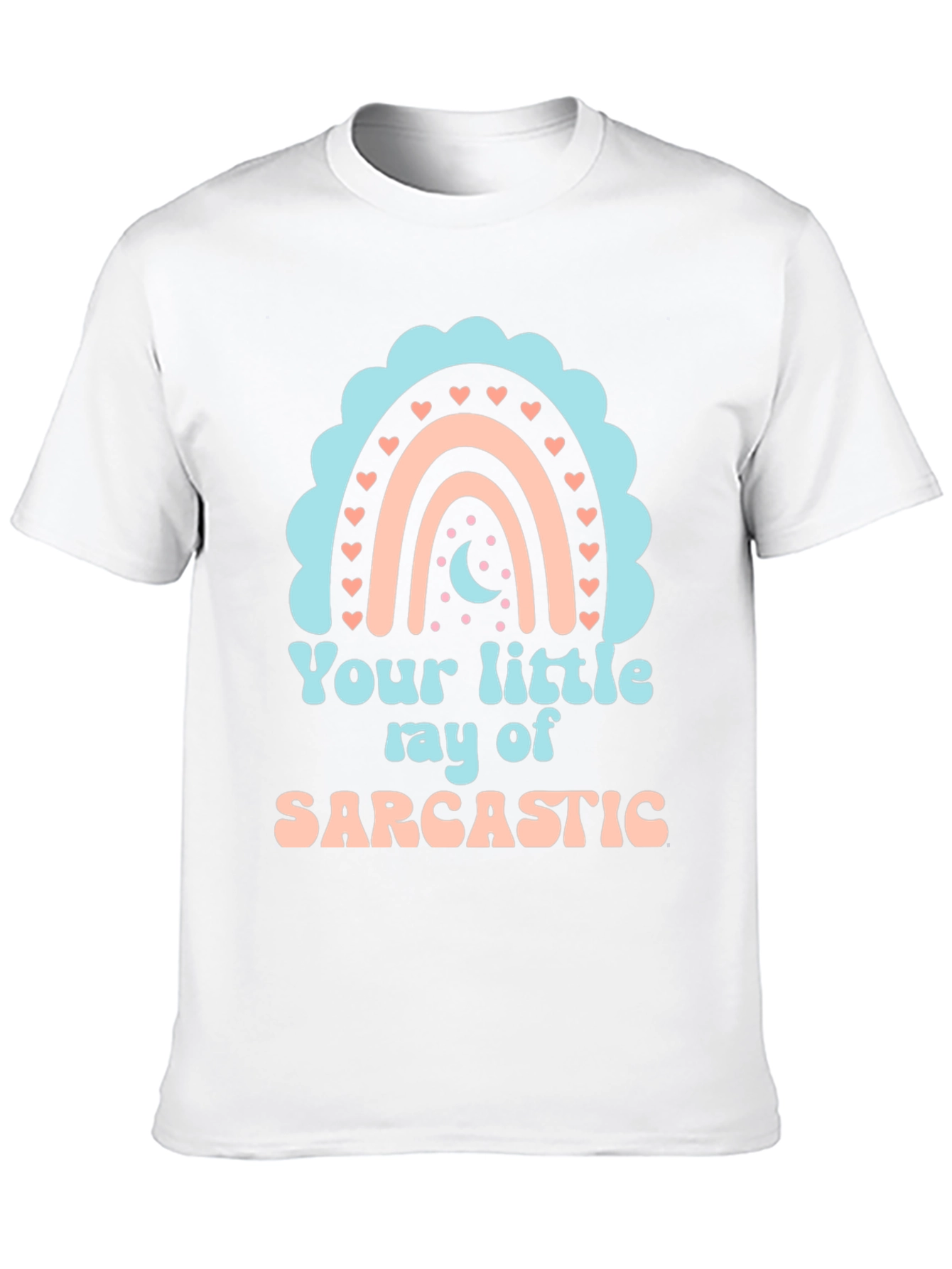 Sarcastic Rainbow Graphic Tee