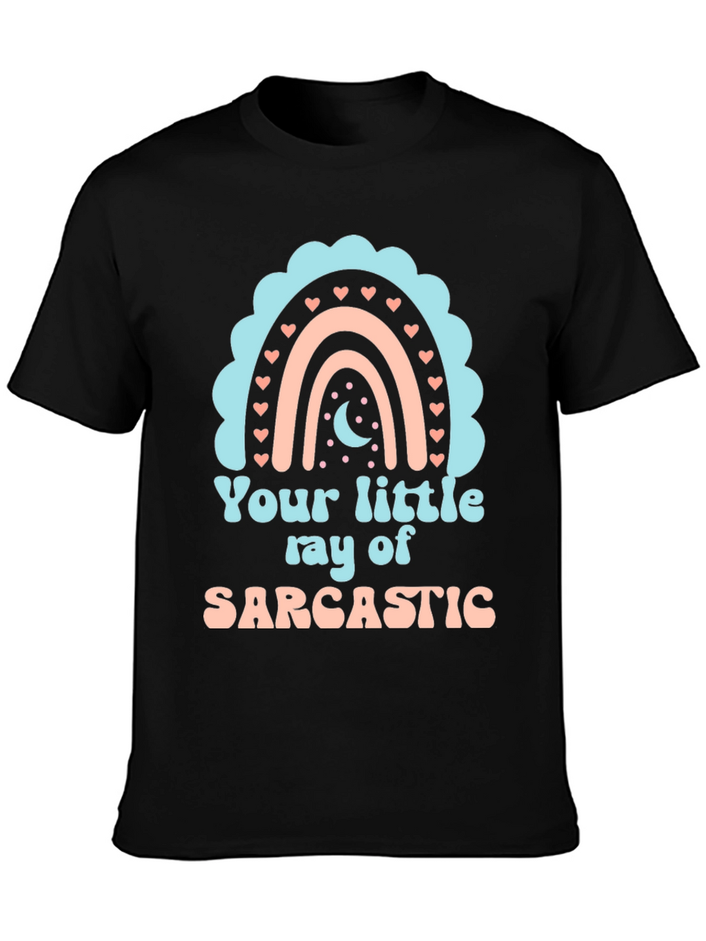 Sarcastic Rainbow Graphic Tee