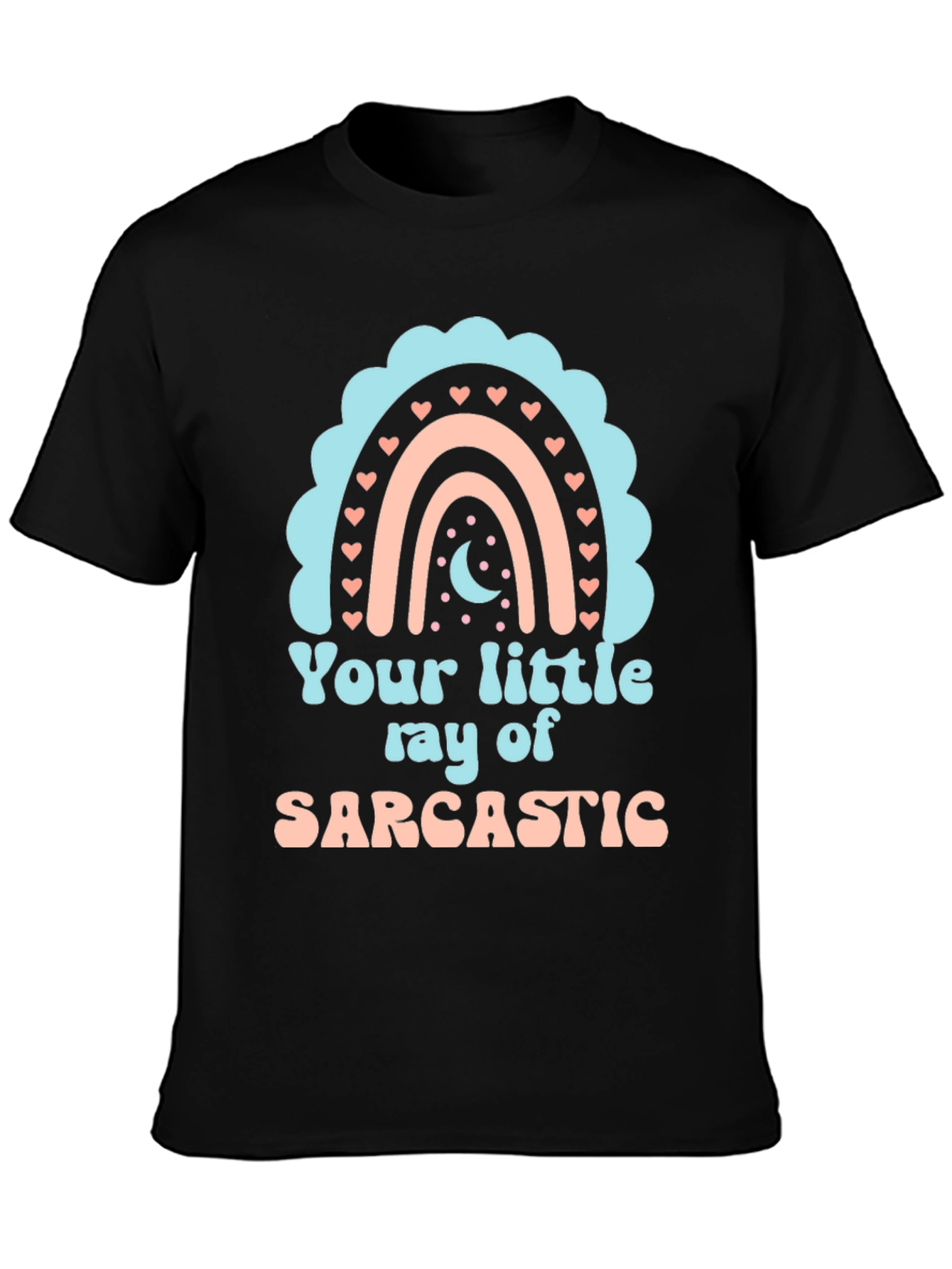 Sarcastic Rainbow Graphic Tee