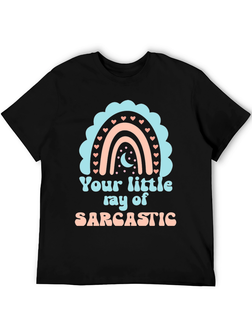 Sarcastic Rainbow Graphic Tee